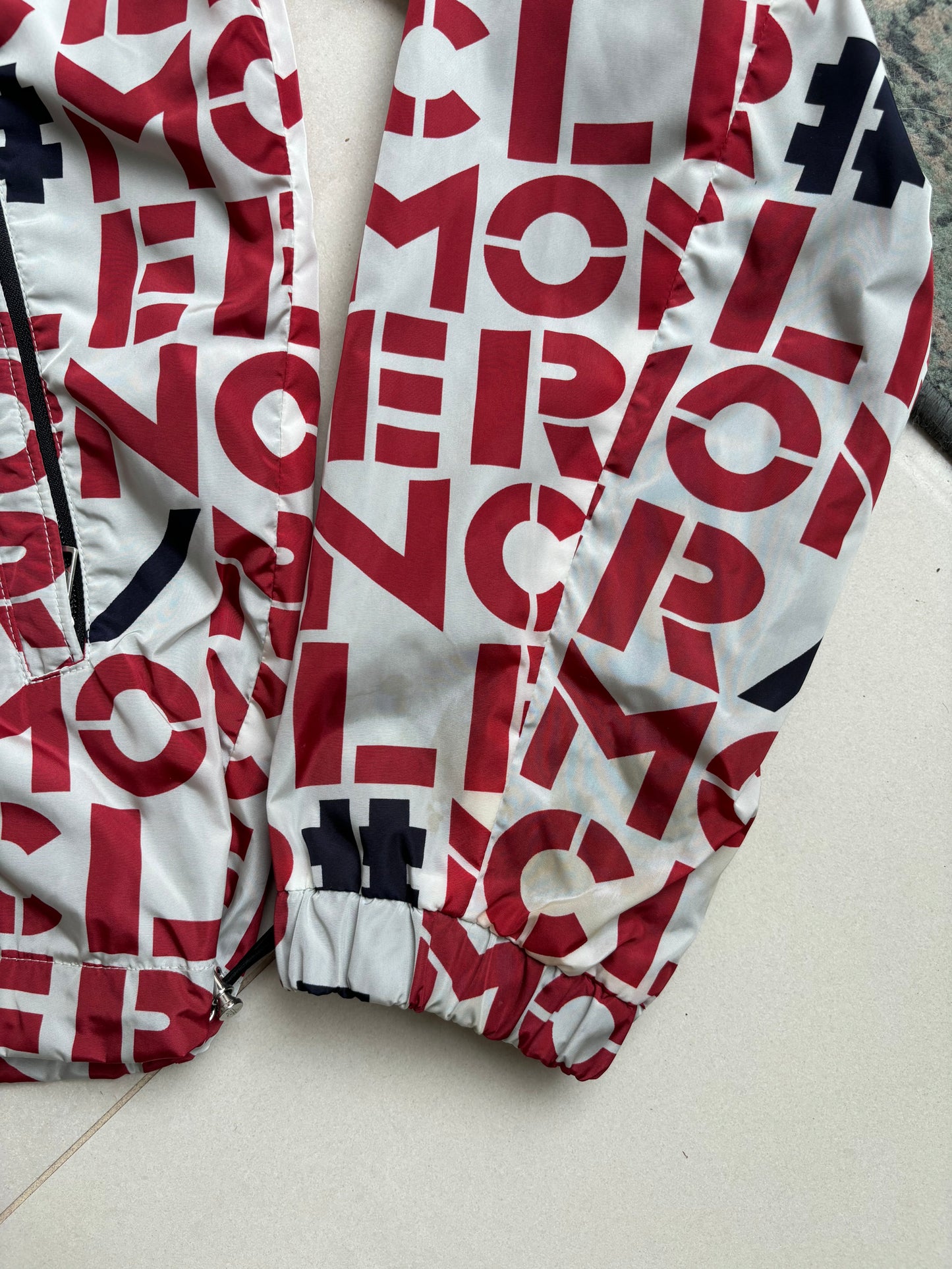 Moncler All Over Print Windbreaker M