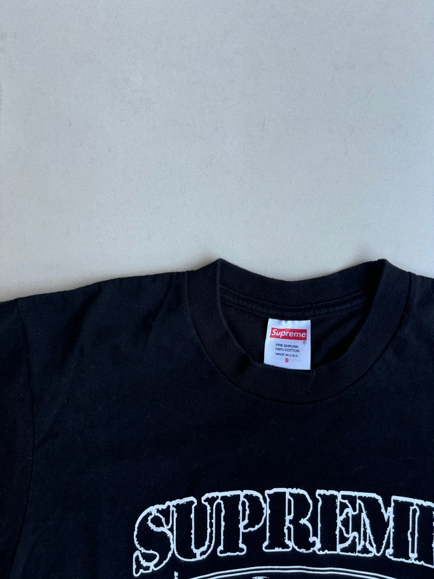 Corteiz x Supreme Rules The World T Shirt Black S
