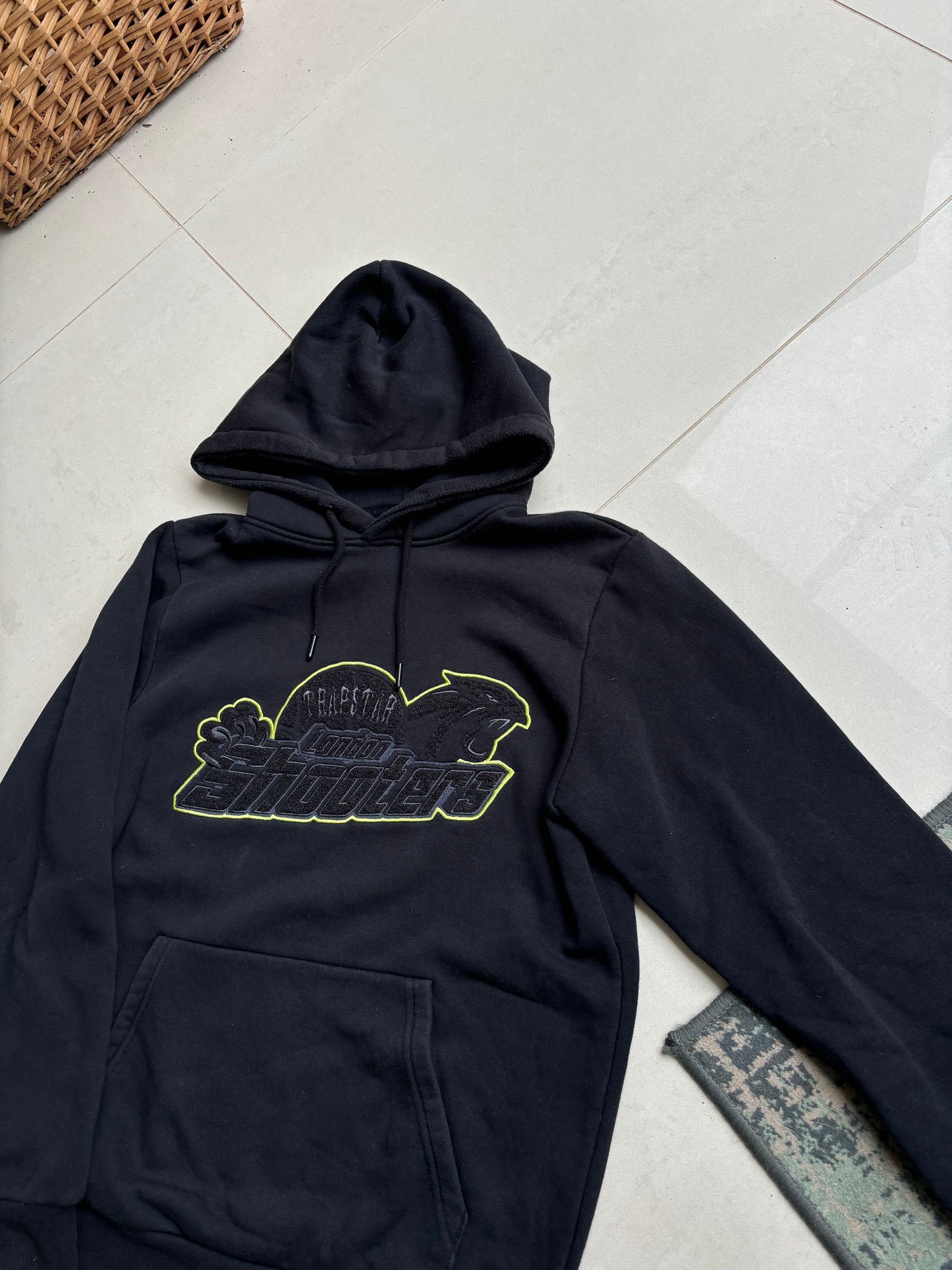 Trapstar Shooters Tracksuit Black Lime M