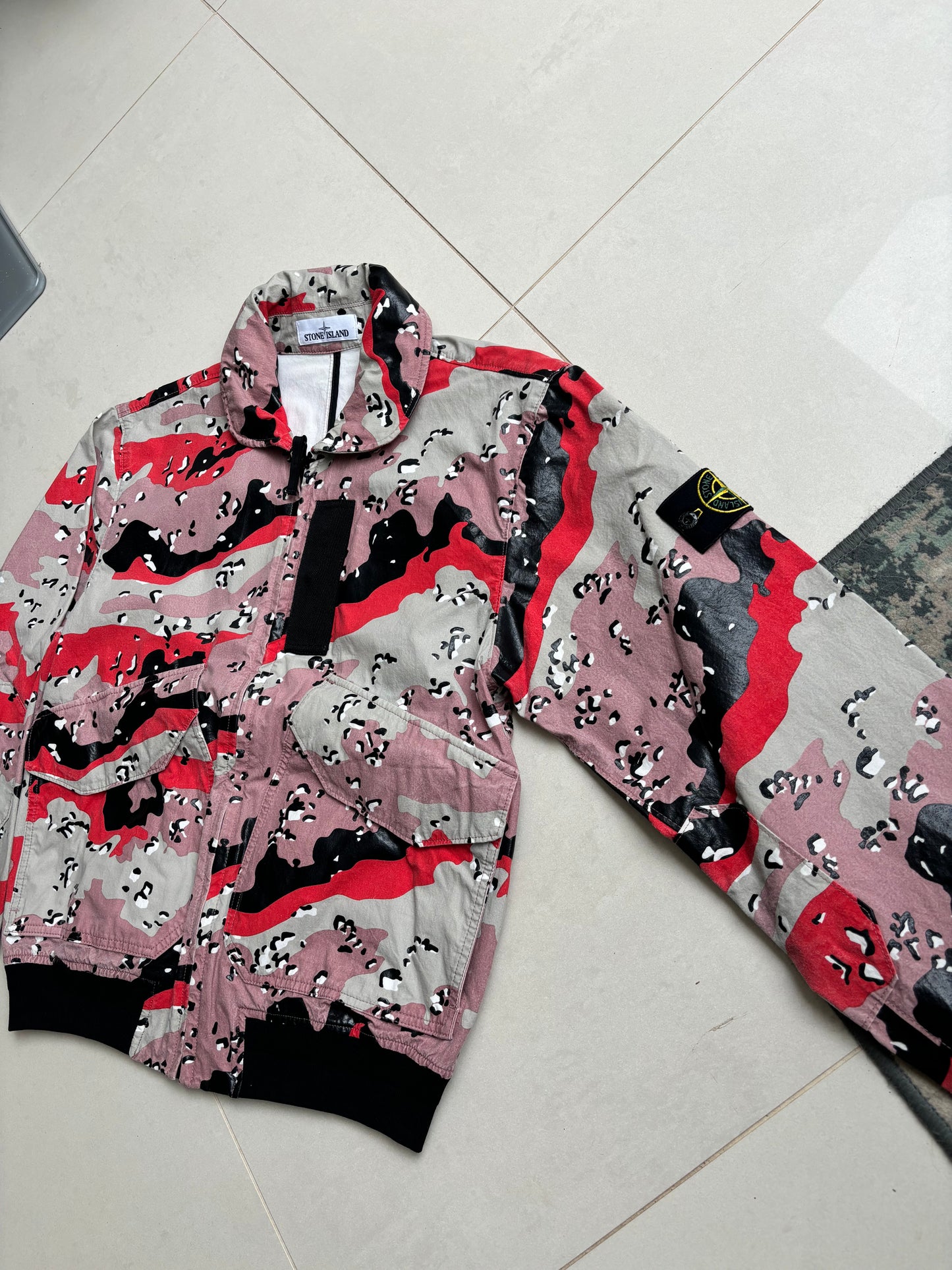Stone Island 3C+PU Desert Camo jacket M
