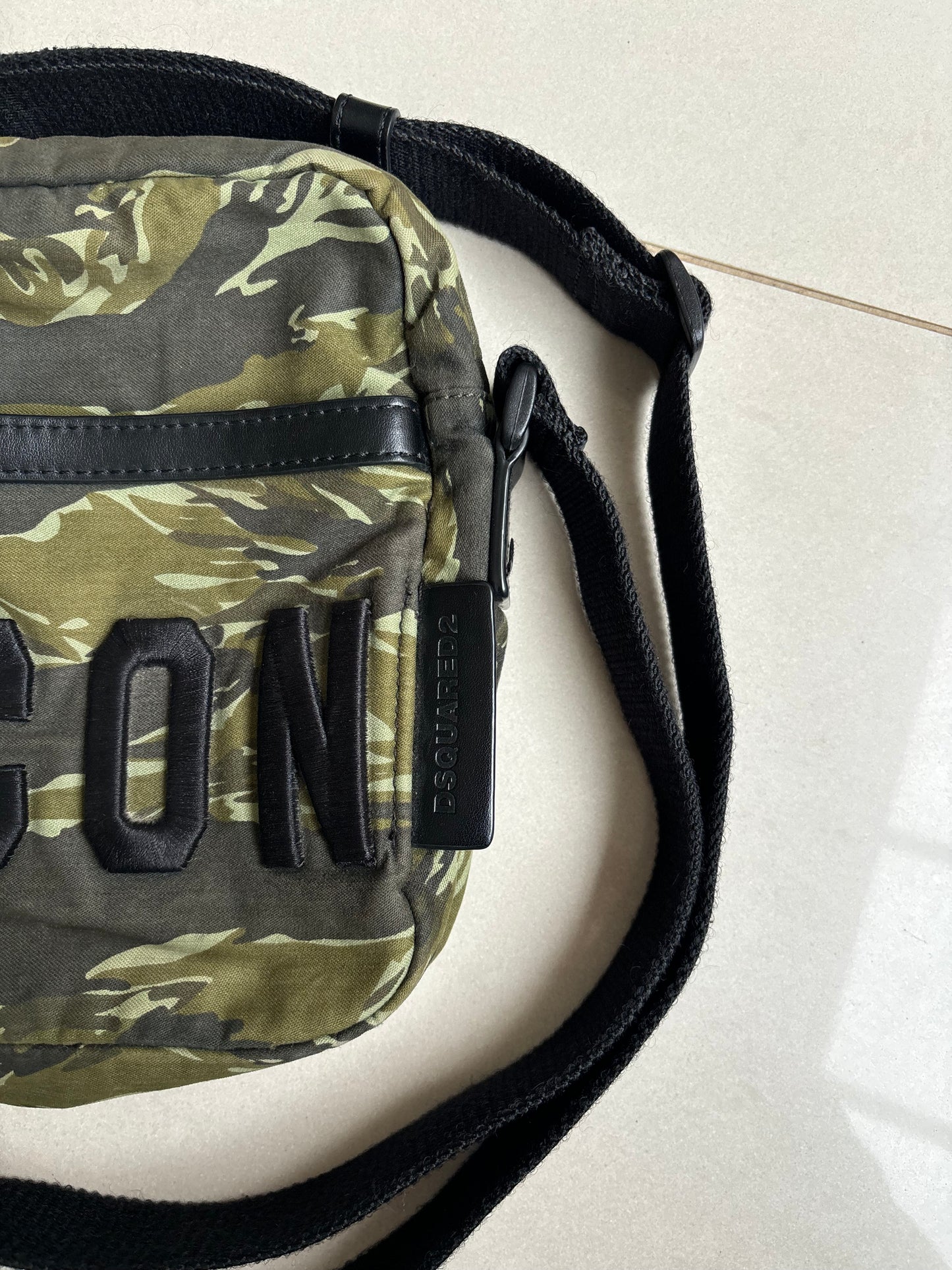Dsquared2 Icon Camo Side Bag/Man Bag