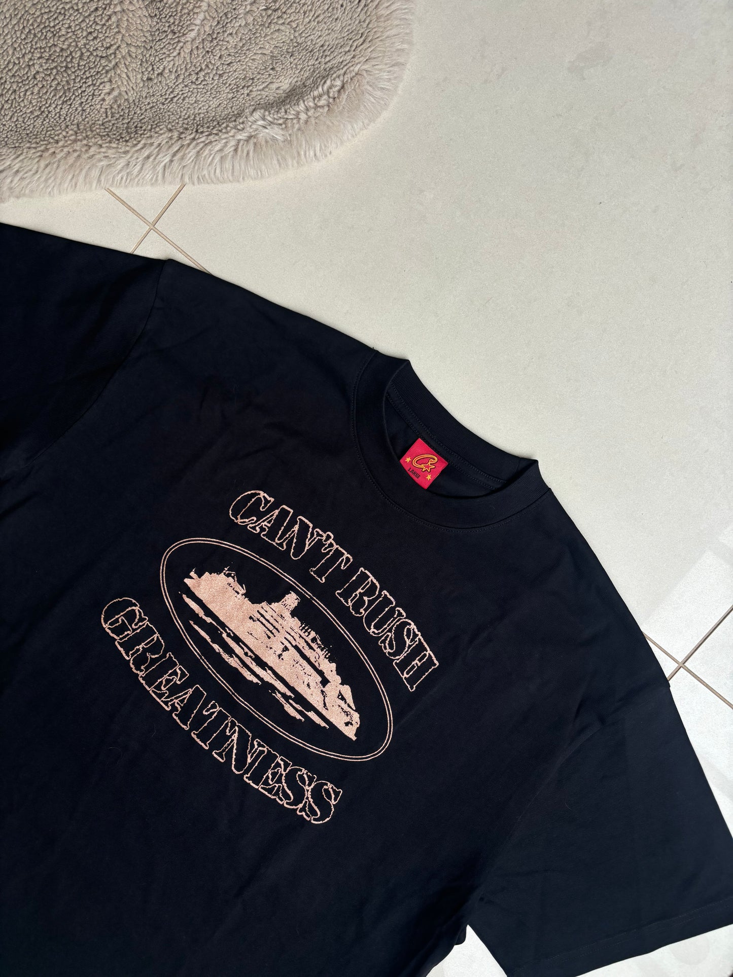 Corteiz x Central Cee CRG T Shirt Black L