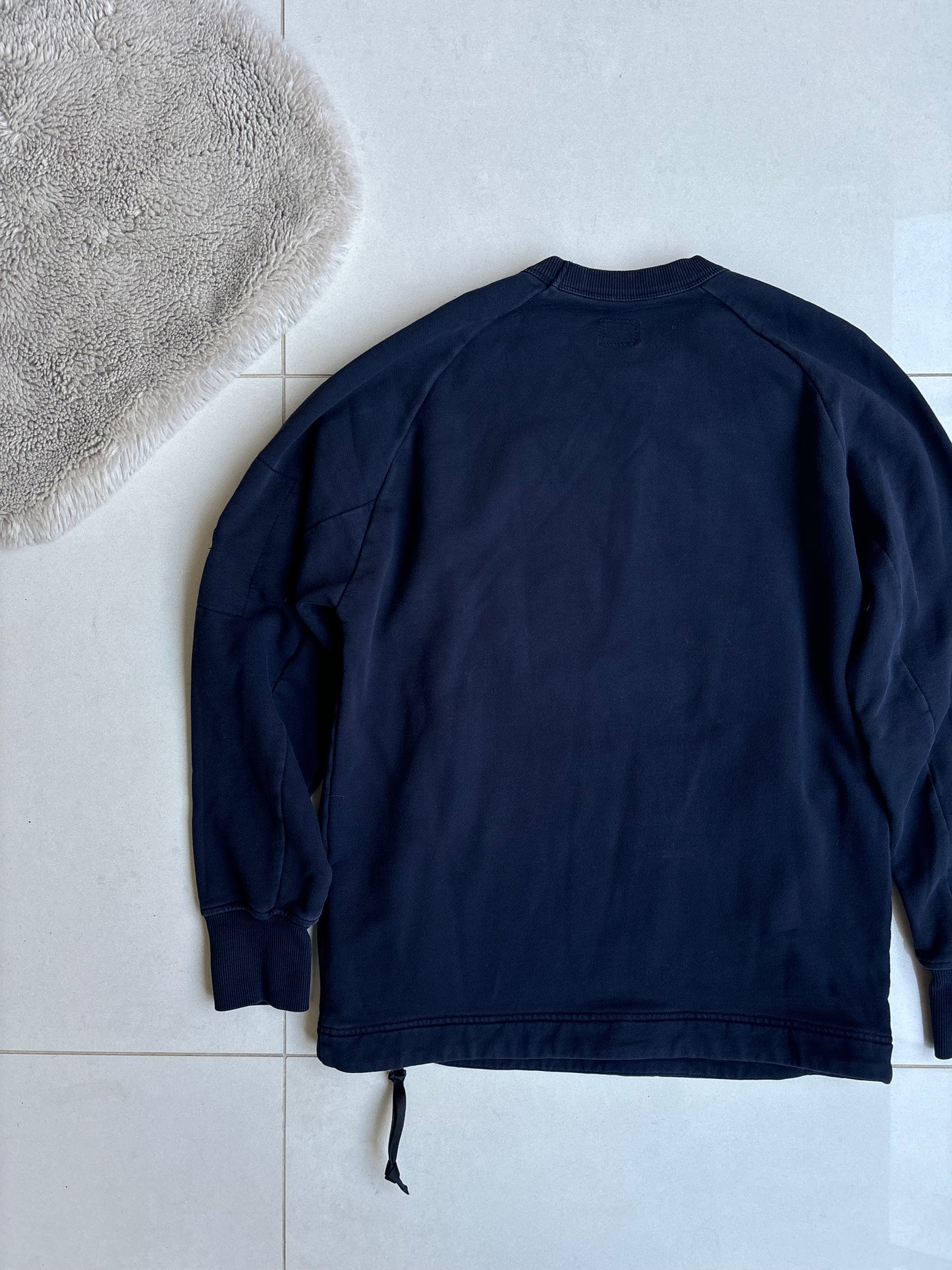 C.P Company AW22 Zipped Rounded Goggle Sweatshirt Navy M