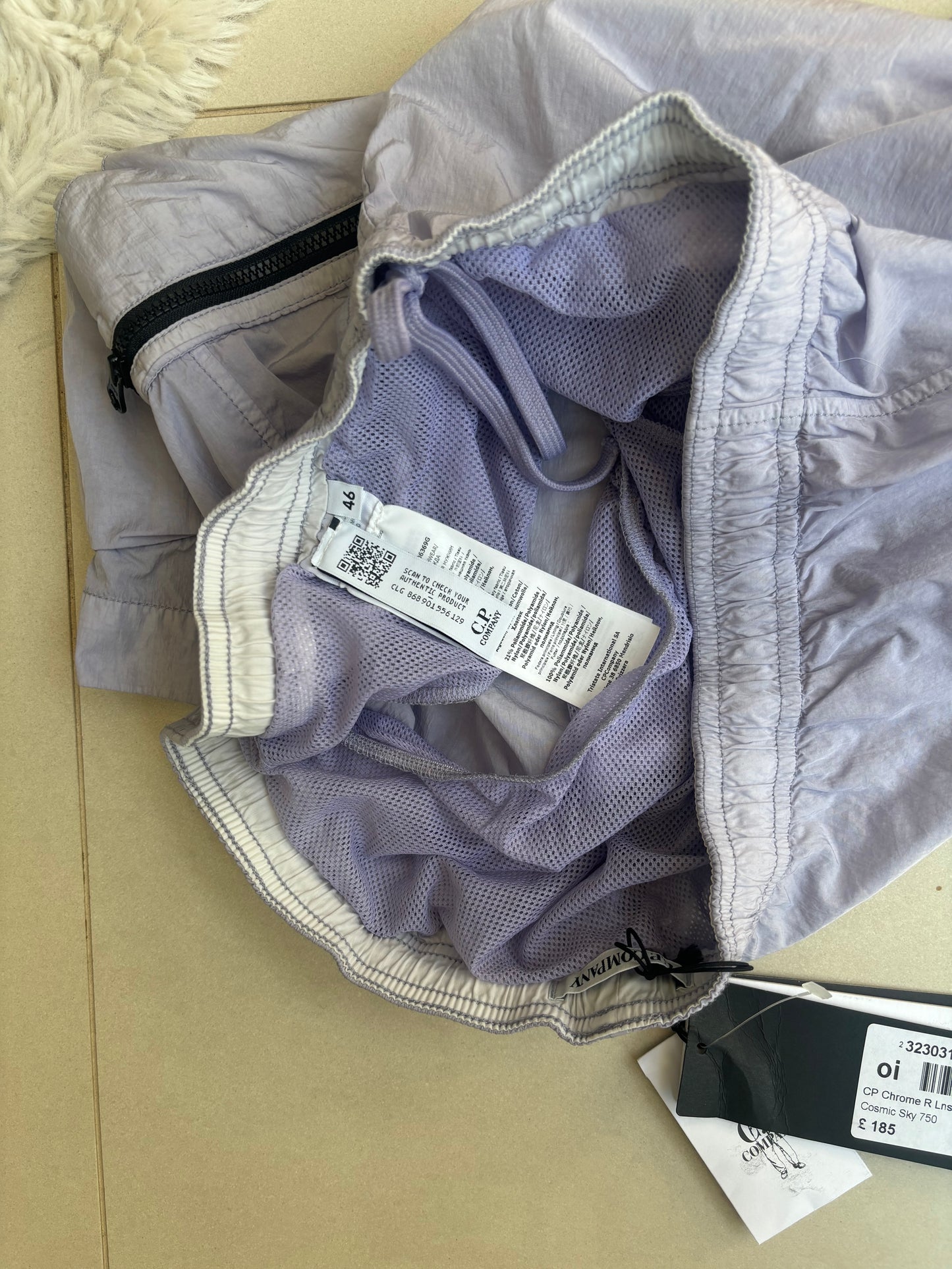 C.P Company Lens Swim Shorts Lavender Violet 46