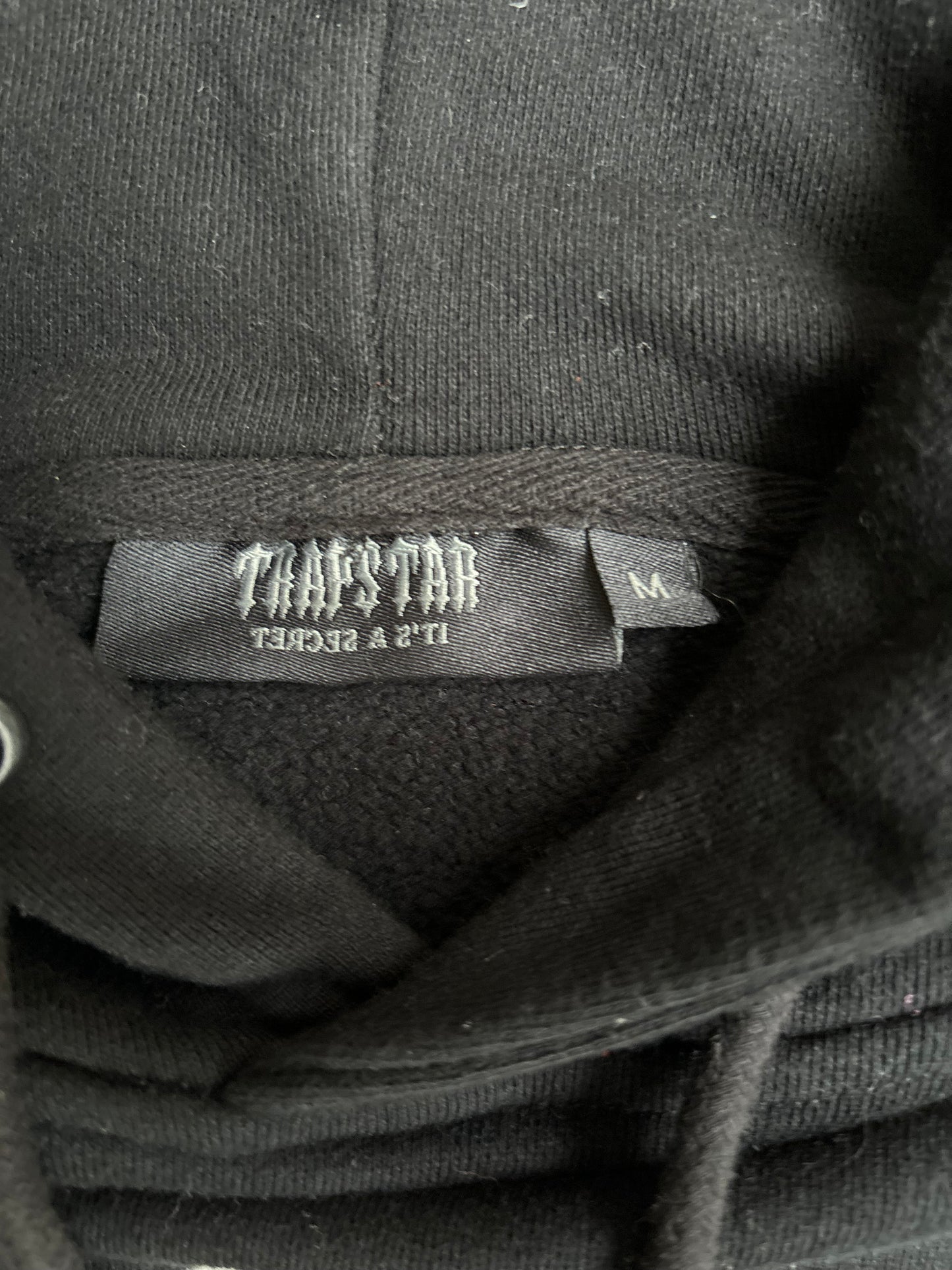 Trapstar x Jhus Beautiful and brutal yard black hoodie M