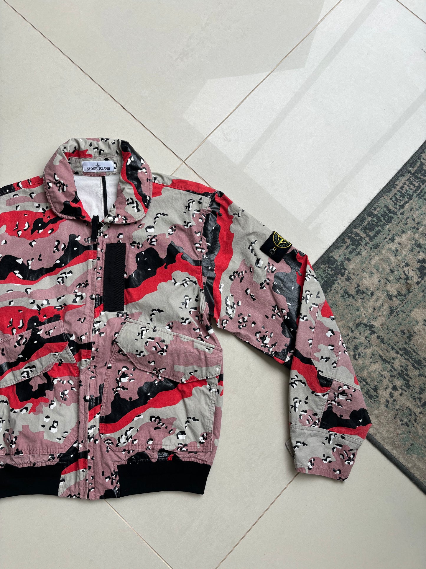 Stone Island 3C+PU Desert Camo jacket M