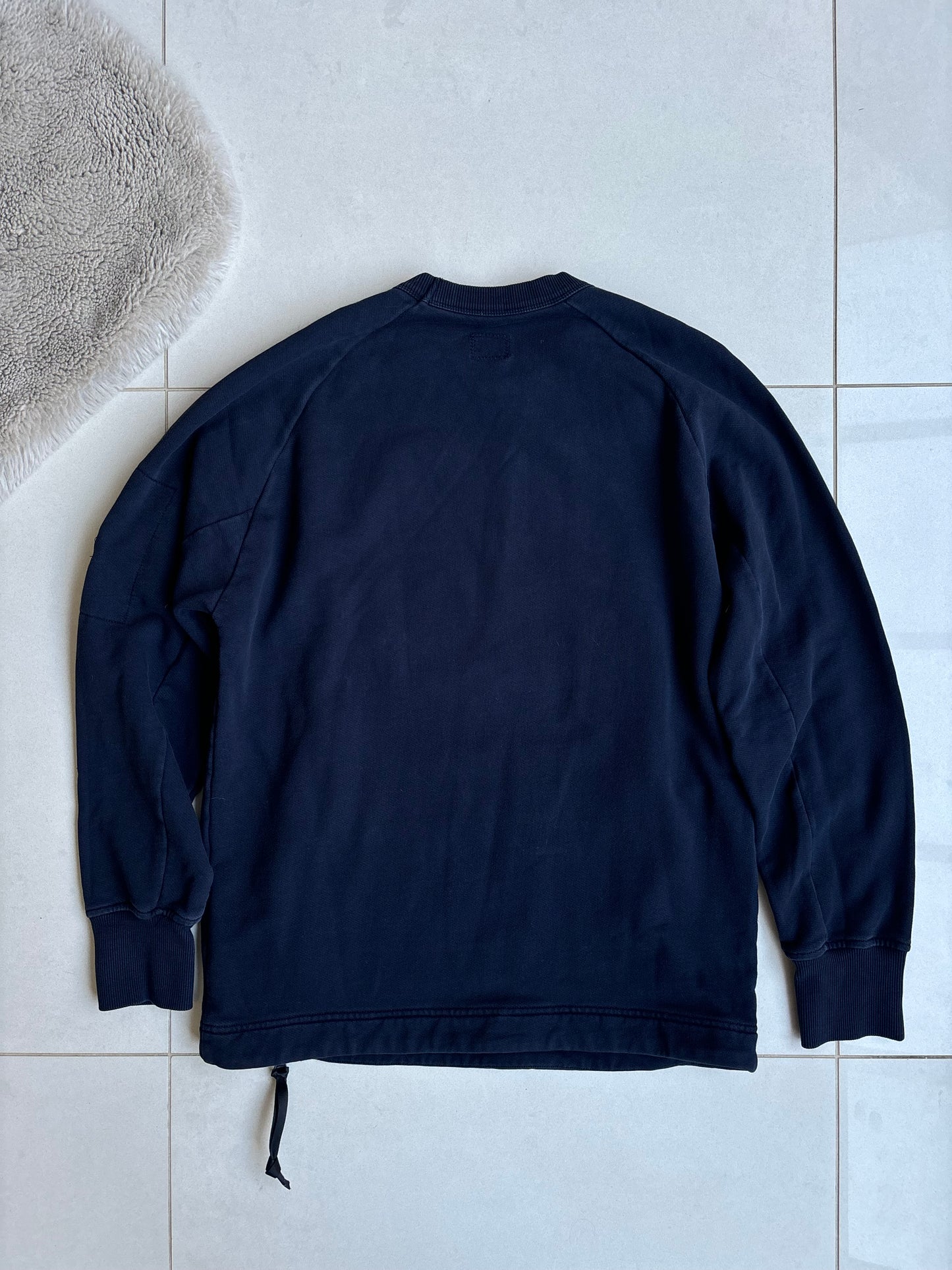 C.P Company AW22 Zipped Rounded Goggle Sweatshirt Navy M