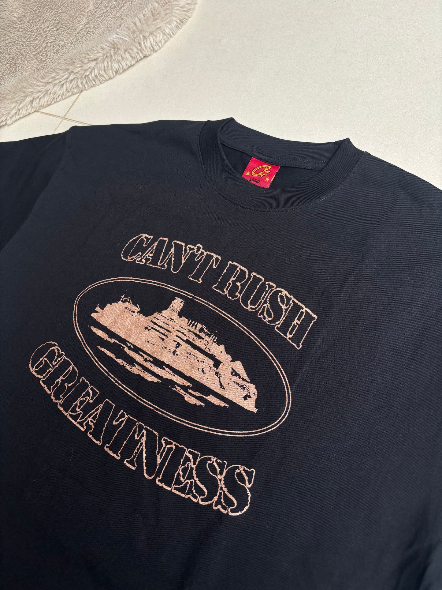 Corteiz x Central Cee CRG T Shirt Black L