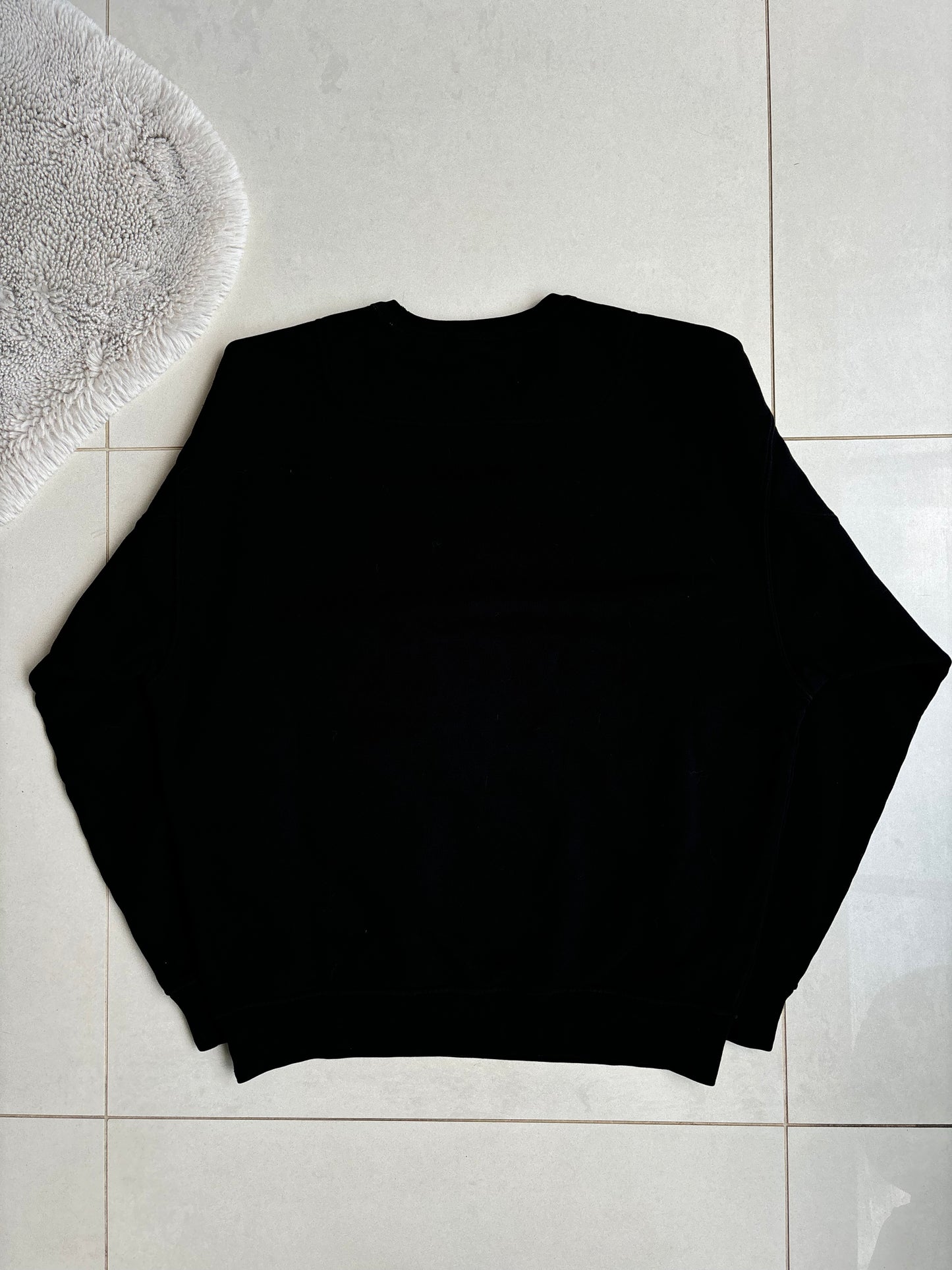 Stone Island Centre Embroidered Sweatshirt Black S