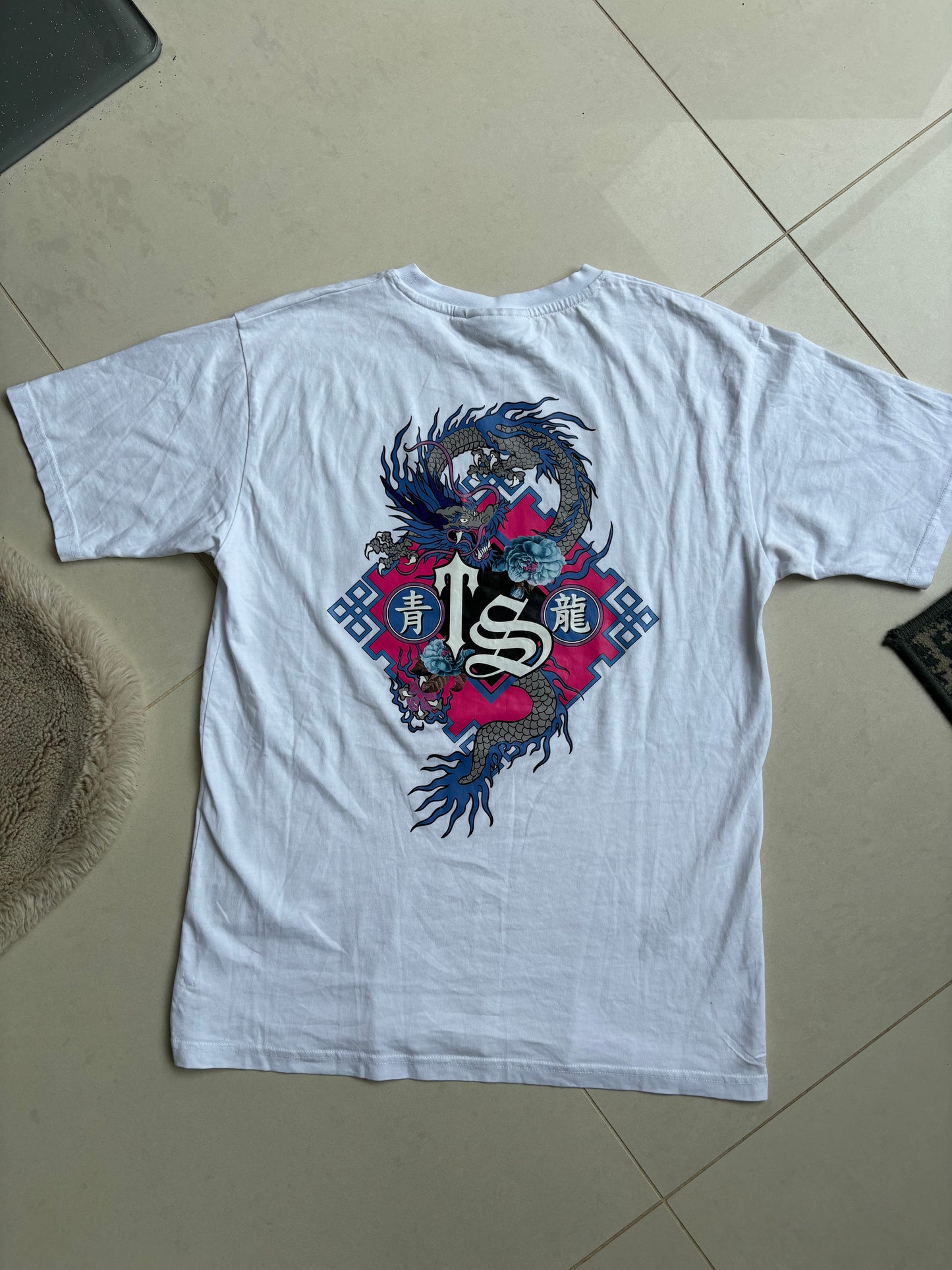 Trapstar Ancient Dragon T shirt White M