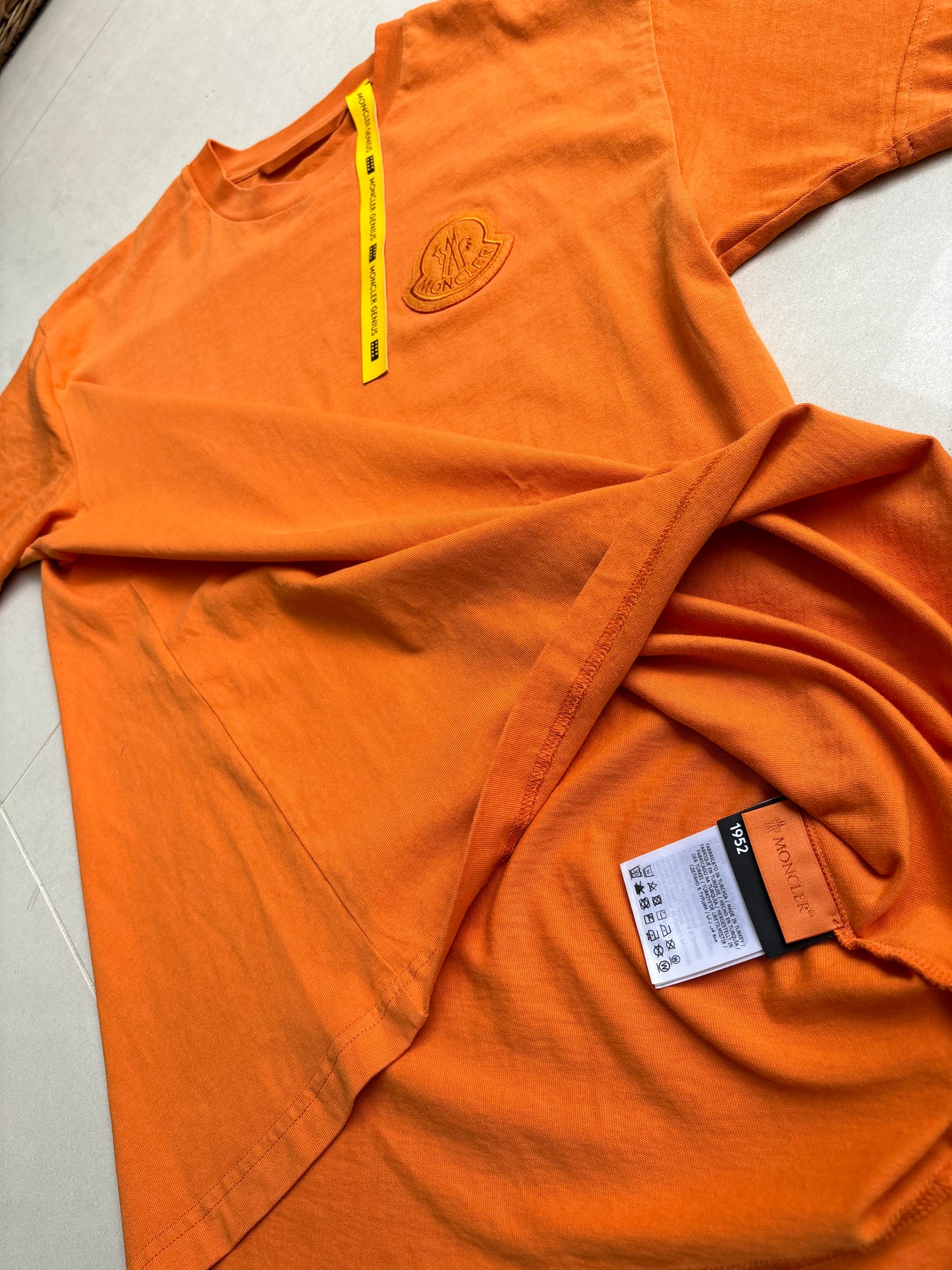 Moncler Genius T Shirt Orange S