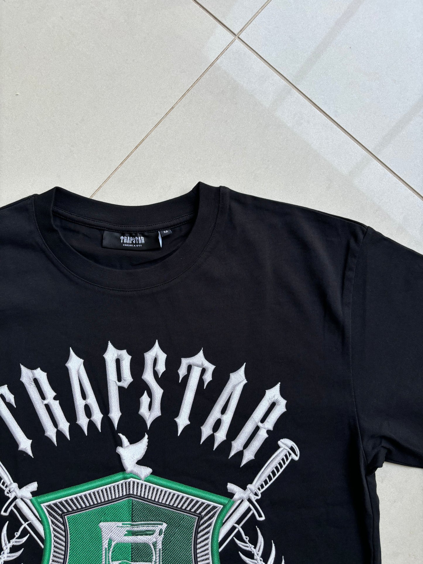 Trapstar X Davido “Timeless” T Shirt Black M