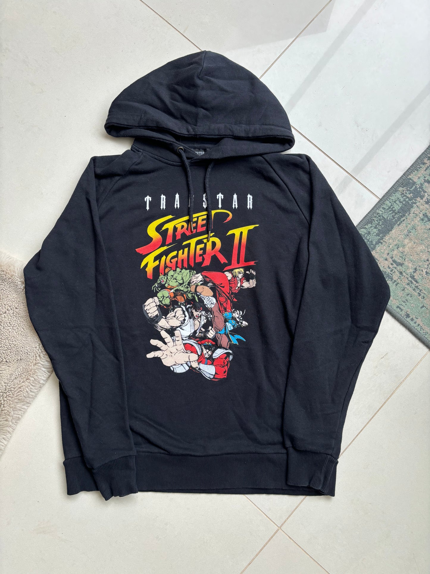 Trapstar x Street Fighter 2 Hoodie Black M