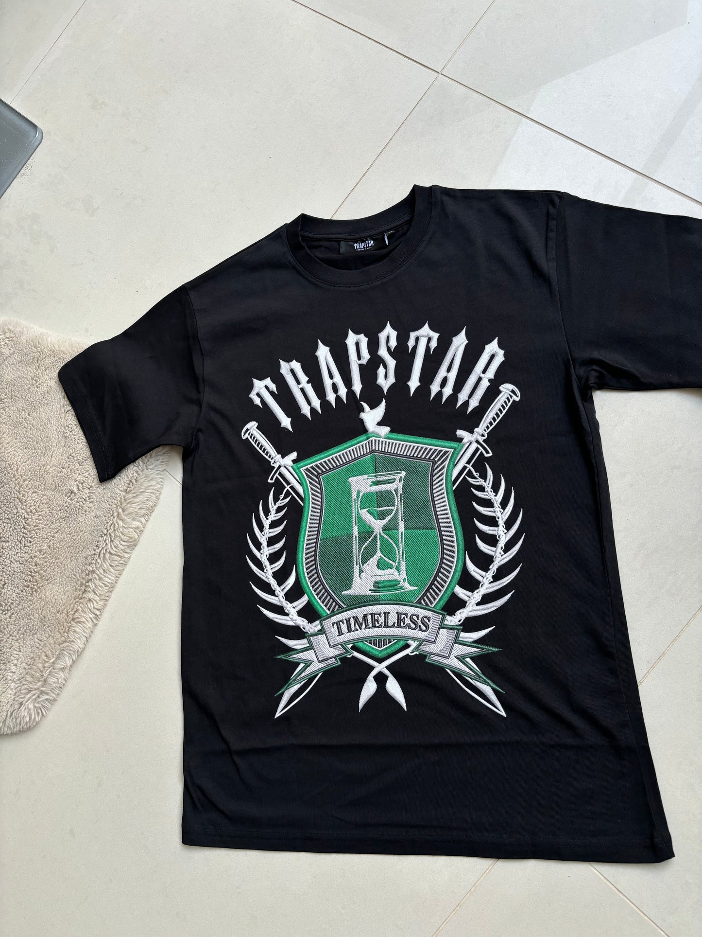 Trapstar X Davido “Timeless” T Shirt Black M