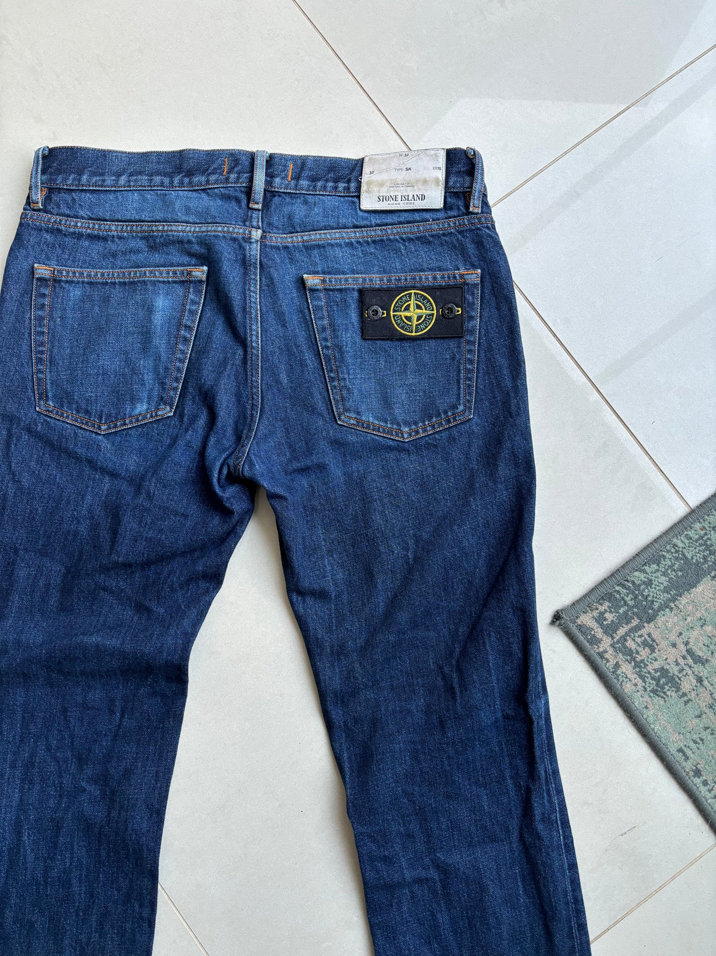 Stone Island Slim Navy Blue Jeans 32/32