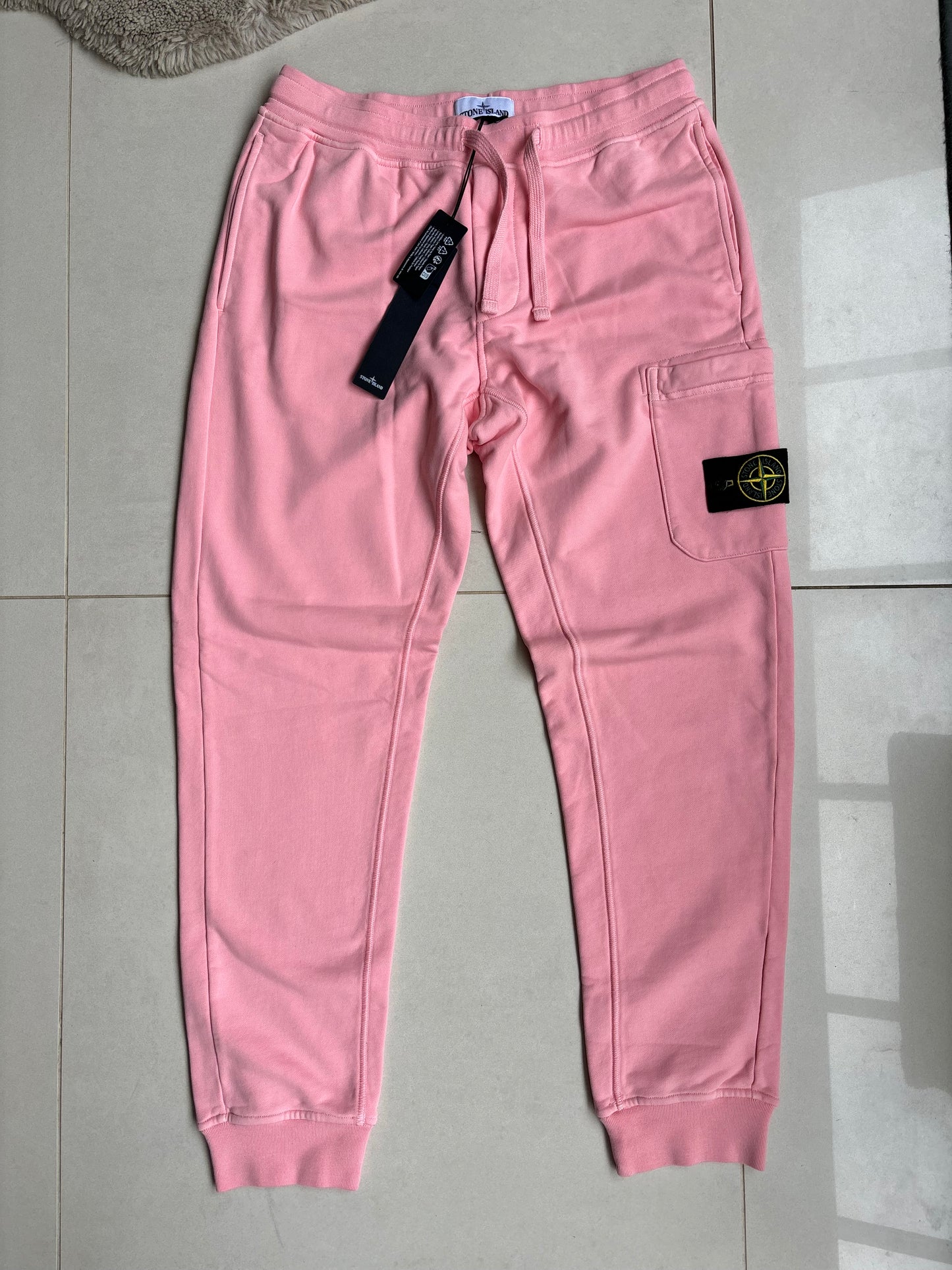 Stone Island Joggers Pink Size M BNWT