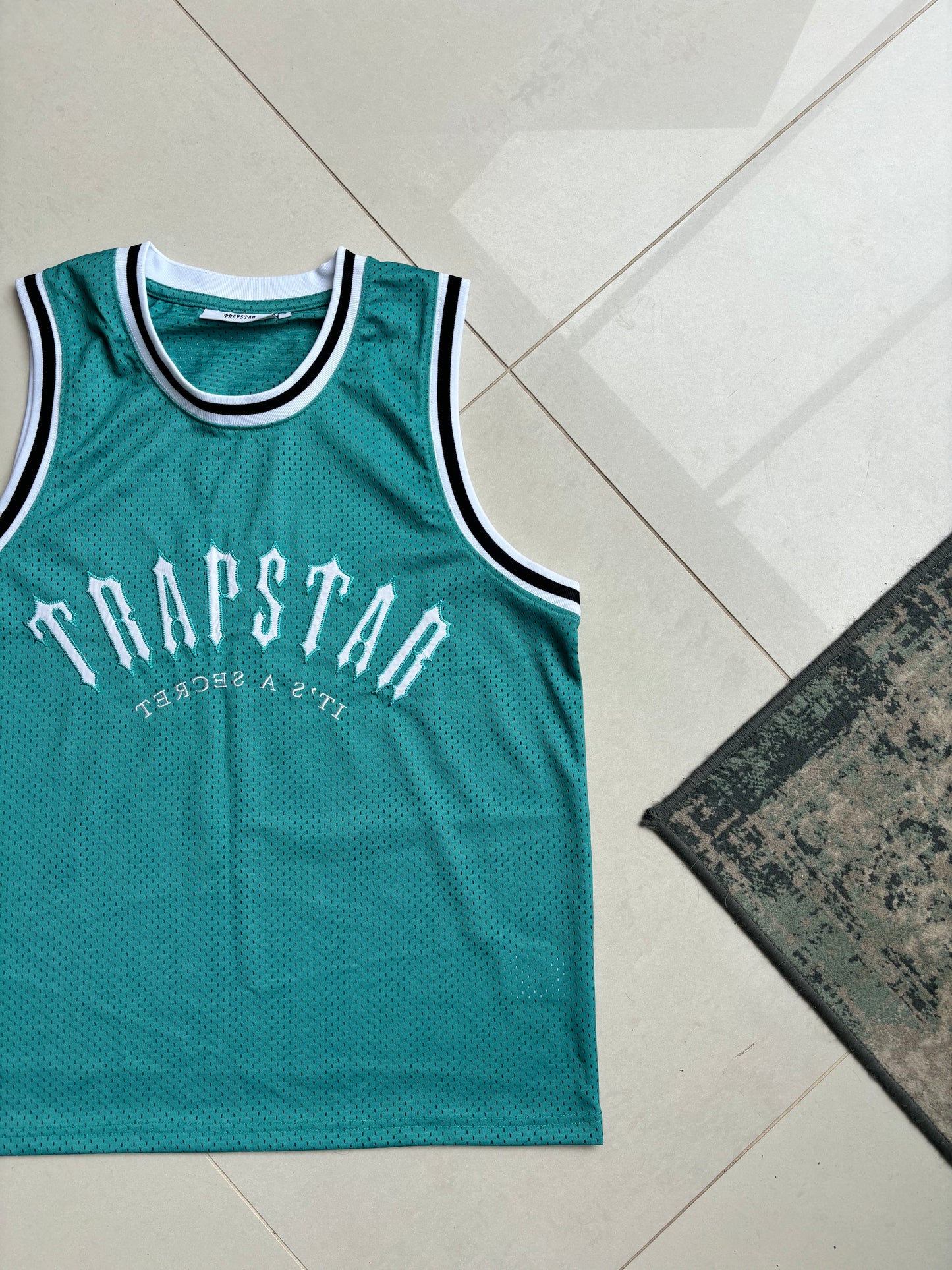 Trapstar Irongate Basketball Vest Teal S