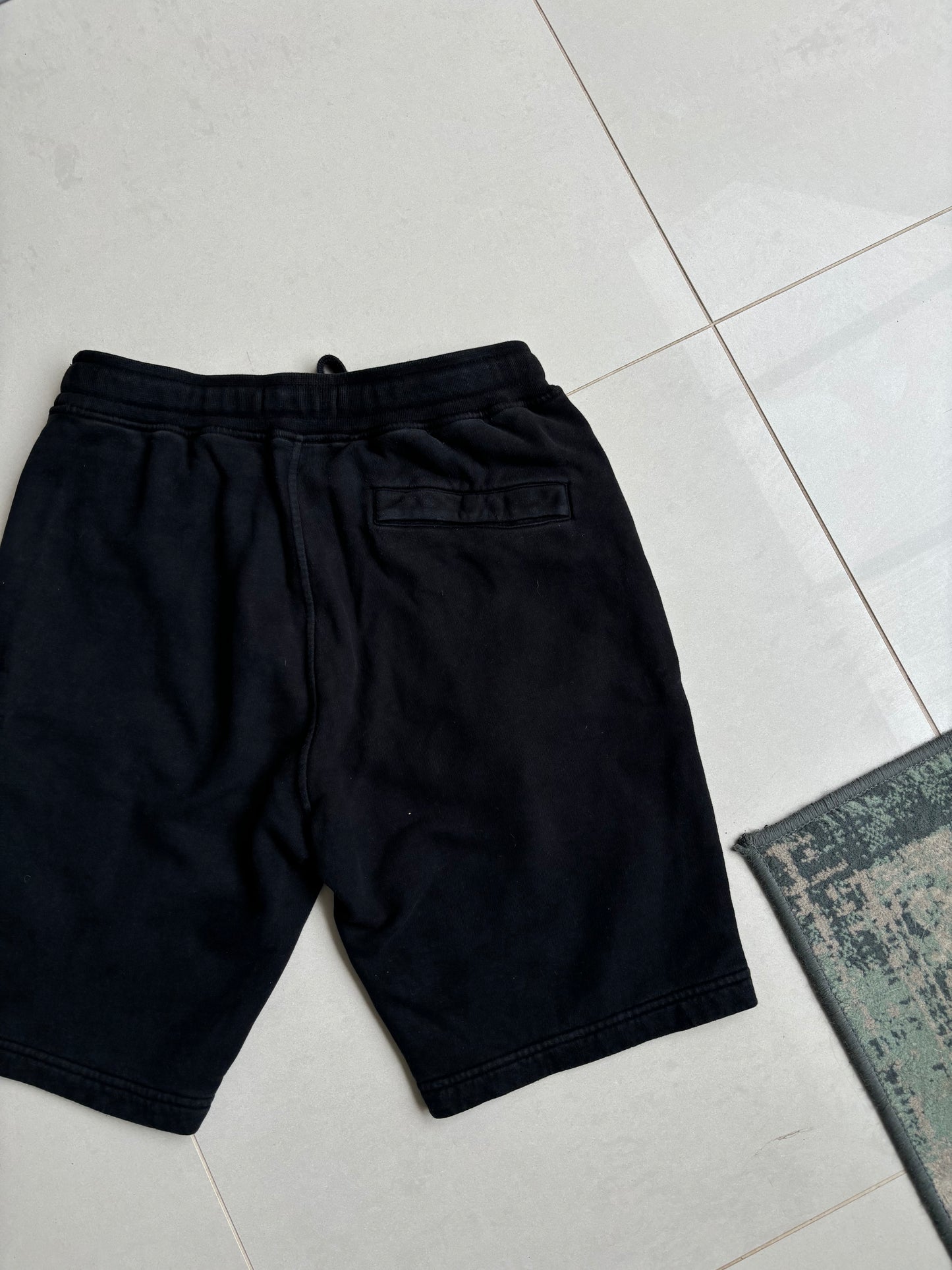 Stone Island SS21 Black Jogger Shorts S