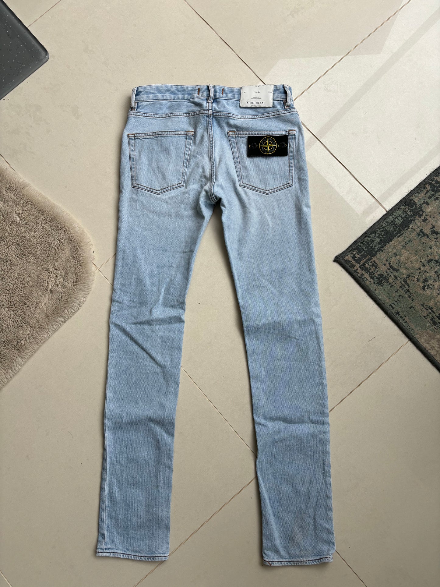 Stone Island Slim Bleach Blue Jeans 28/32