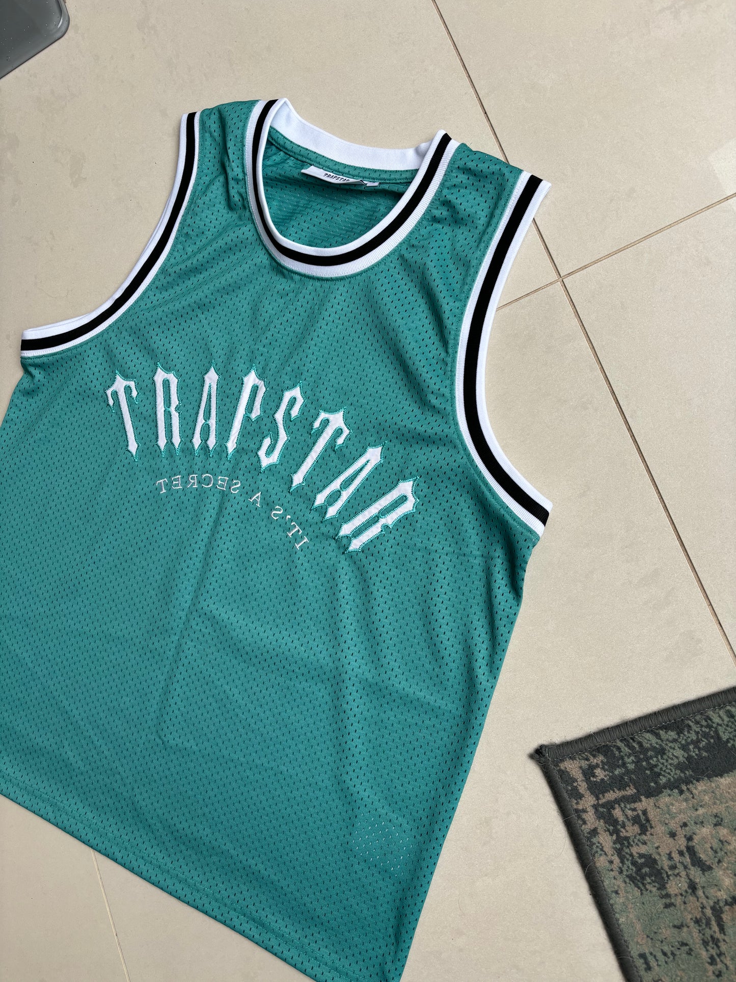 Trapstar Irongate Basketball Vest Teal S