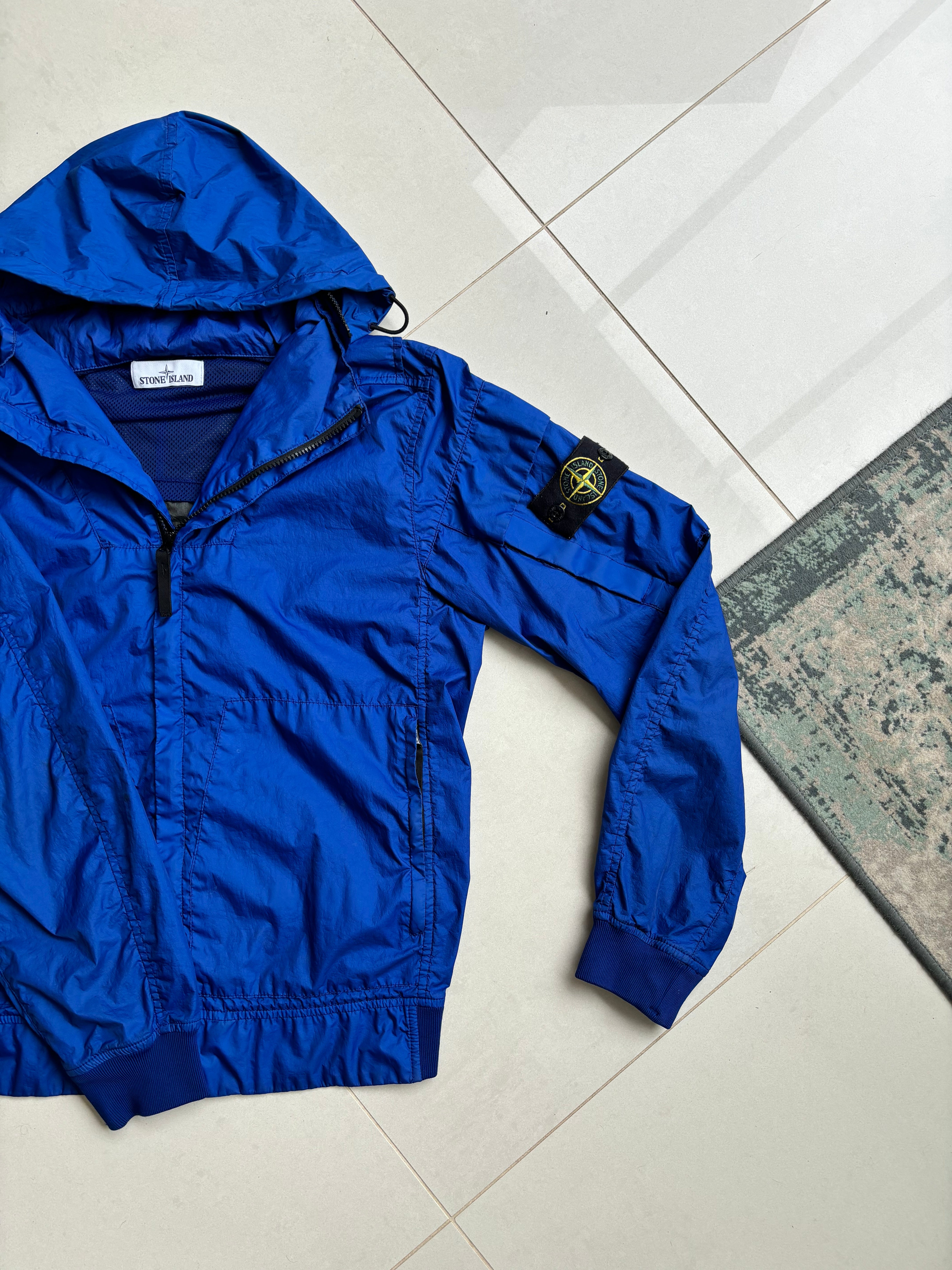 Stone Island Membrana 3L TC Jacket Royal Blue M Lux Clothing