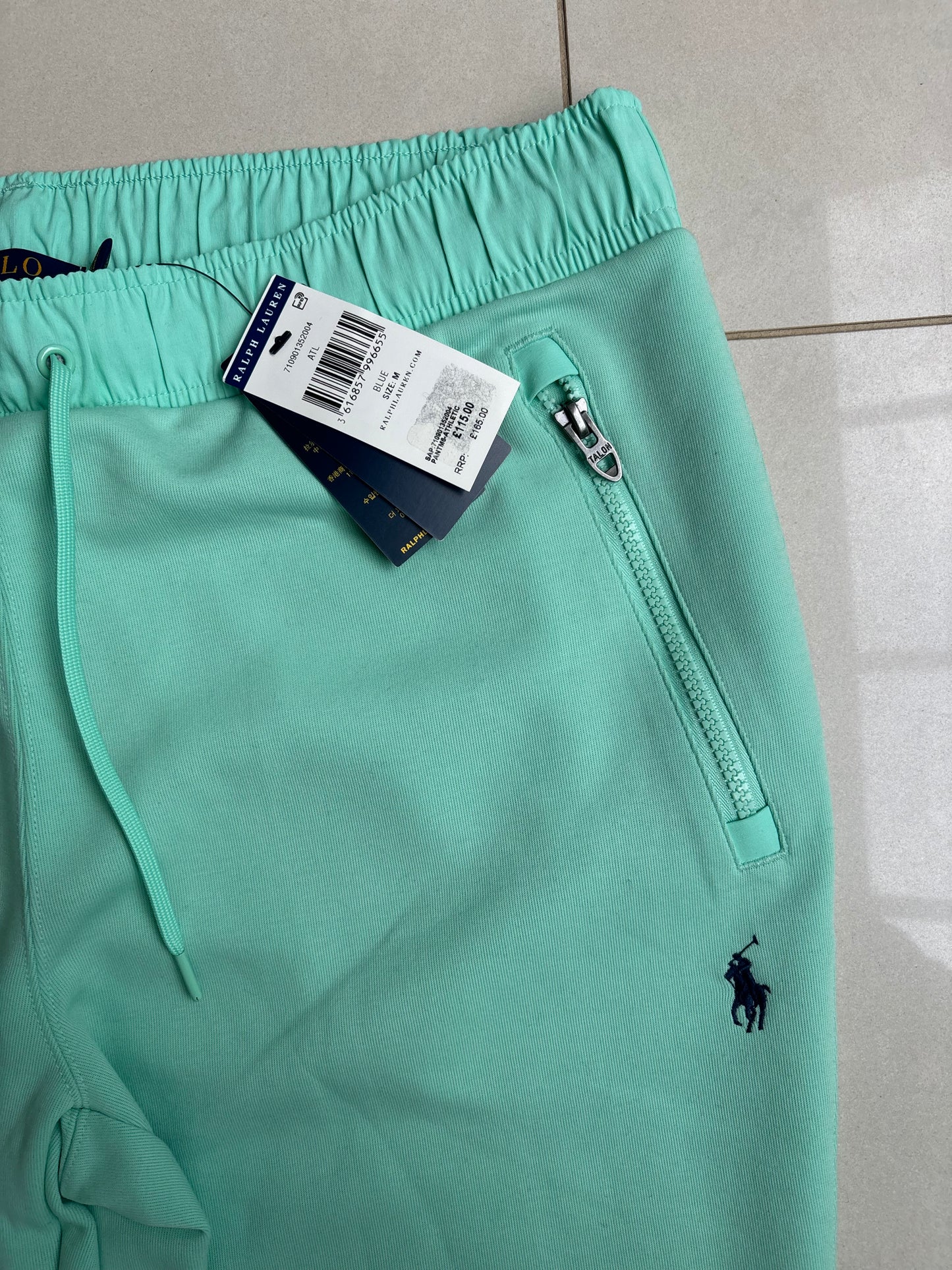 Ralph Lauren Tech Joggers turquoise M