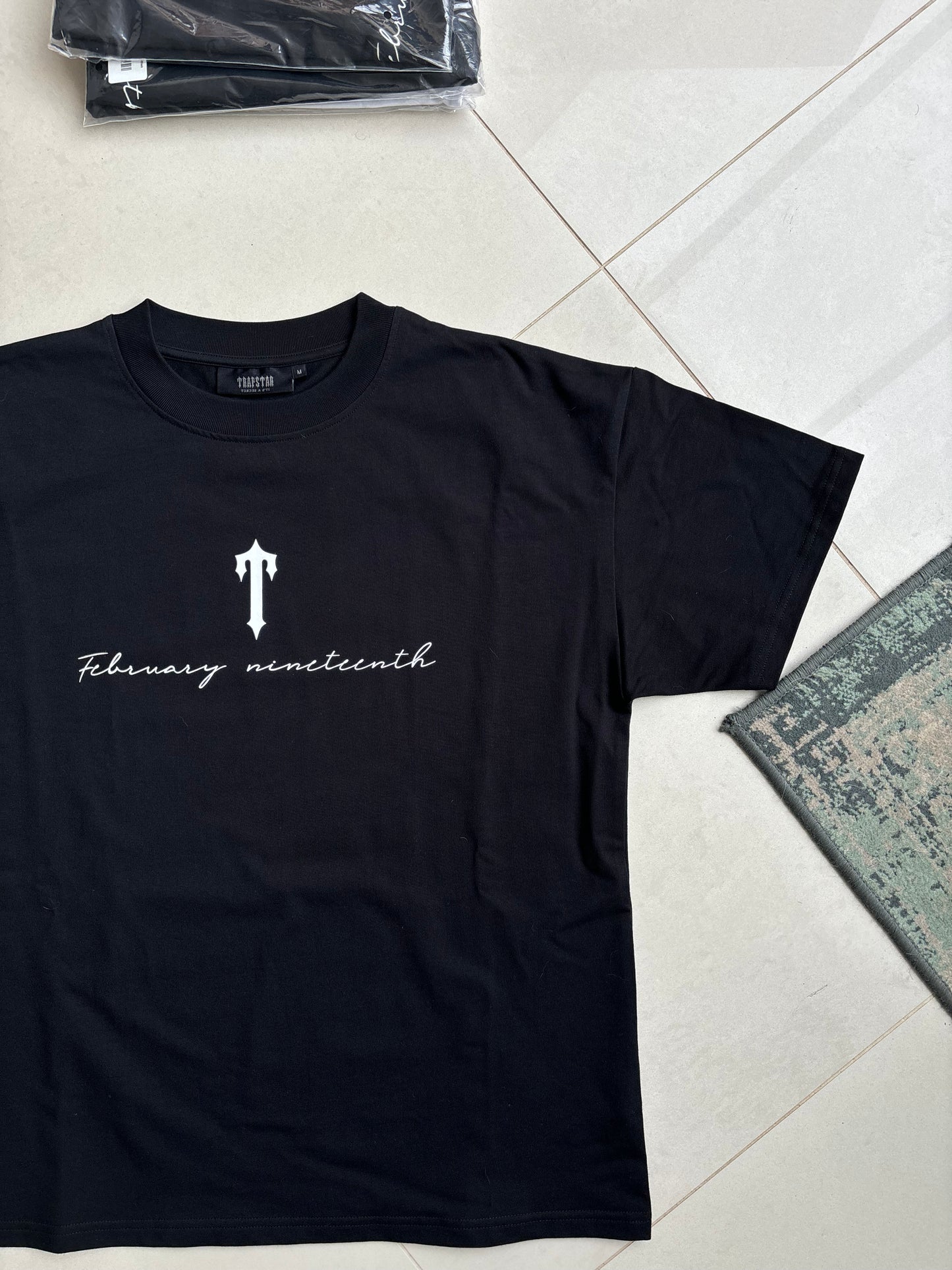 Trapstar x A jewellers “February Nineteenth” T shirt Black M