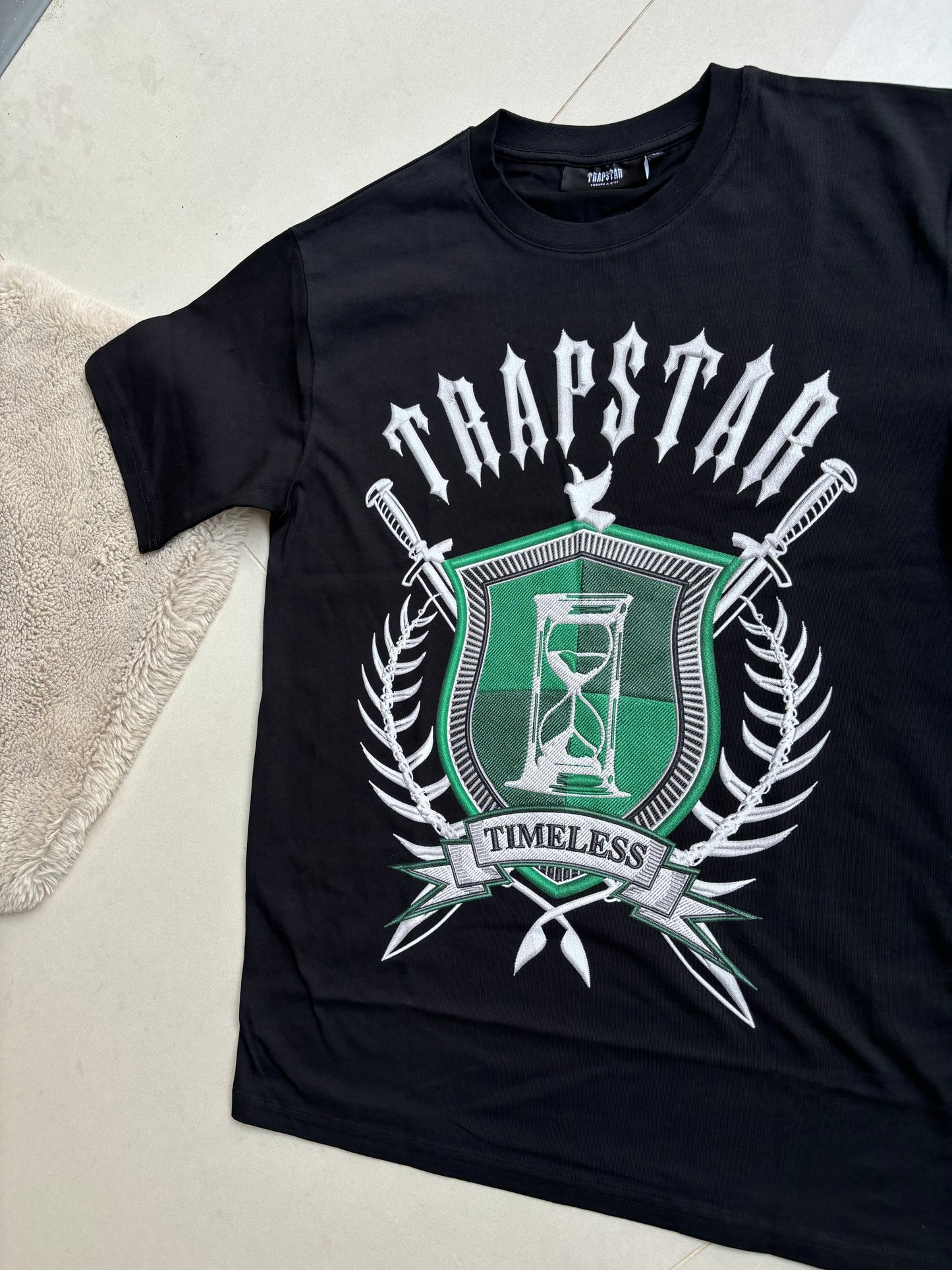 Trapstar X Davido “Timeless” T Shirt Black M