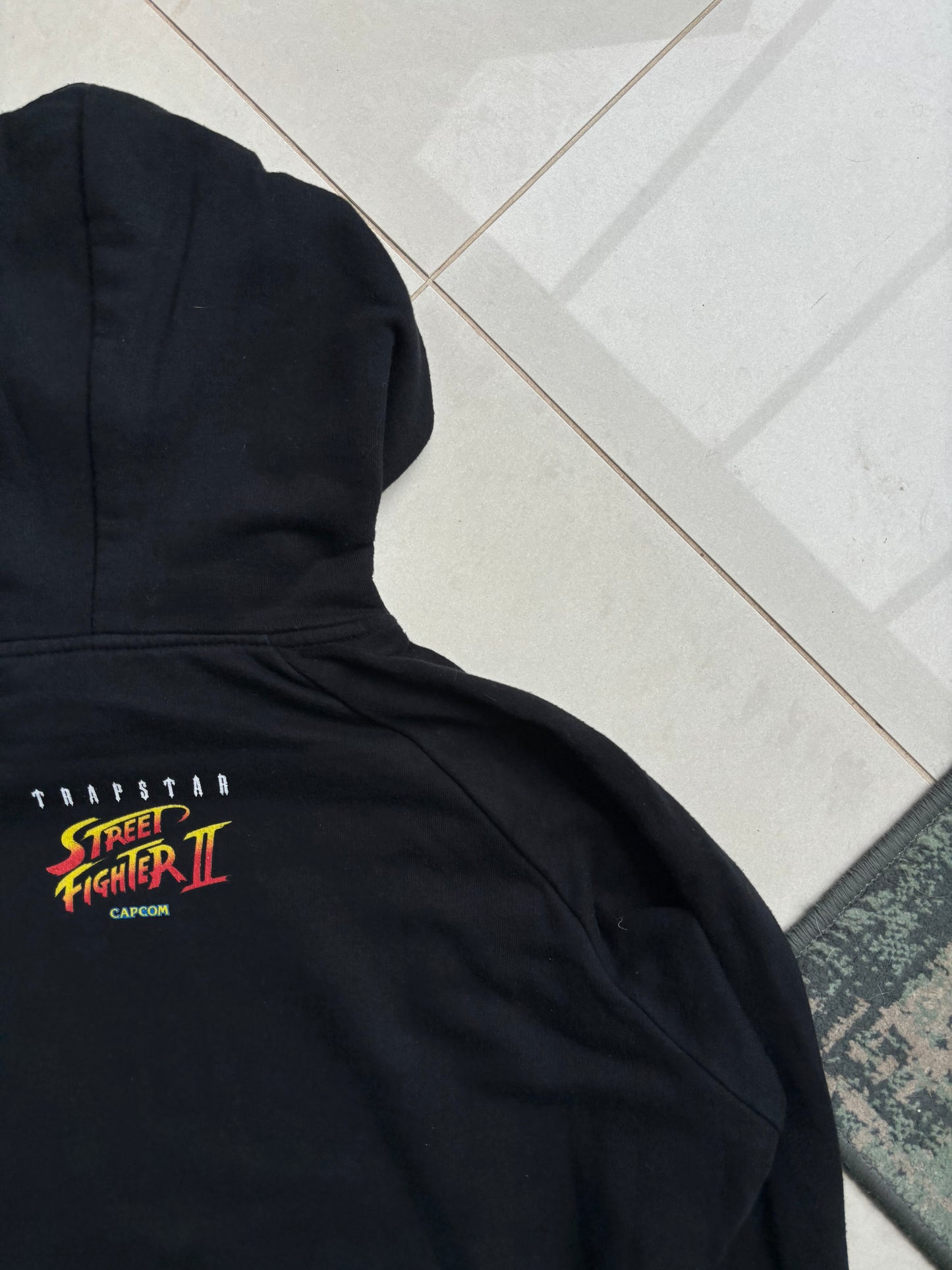 Trapstar x Street Fighter 2 Hoodie Black M