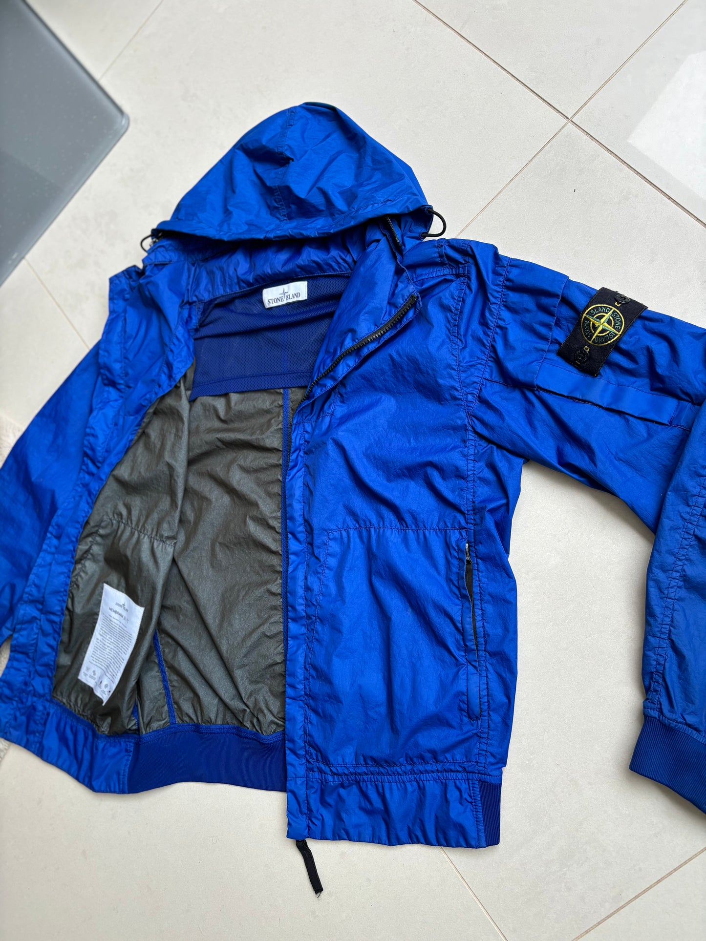 Stone Island Membrana 3L TC Jacket Royal Blue M