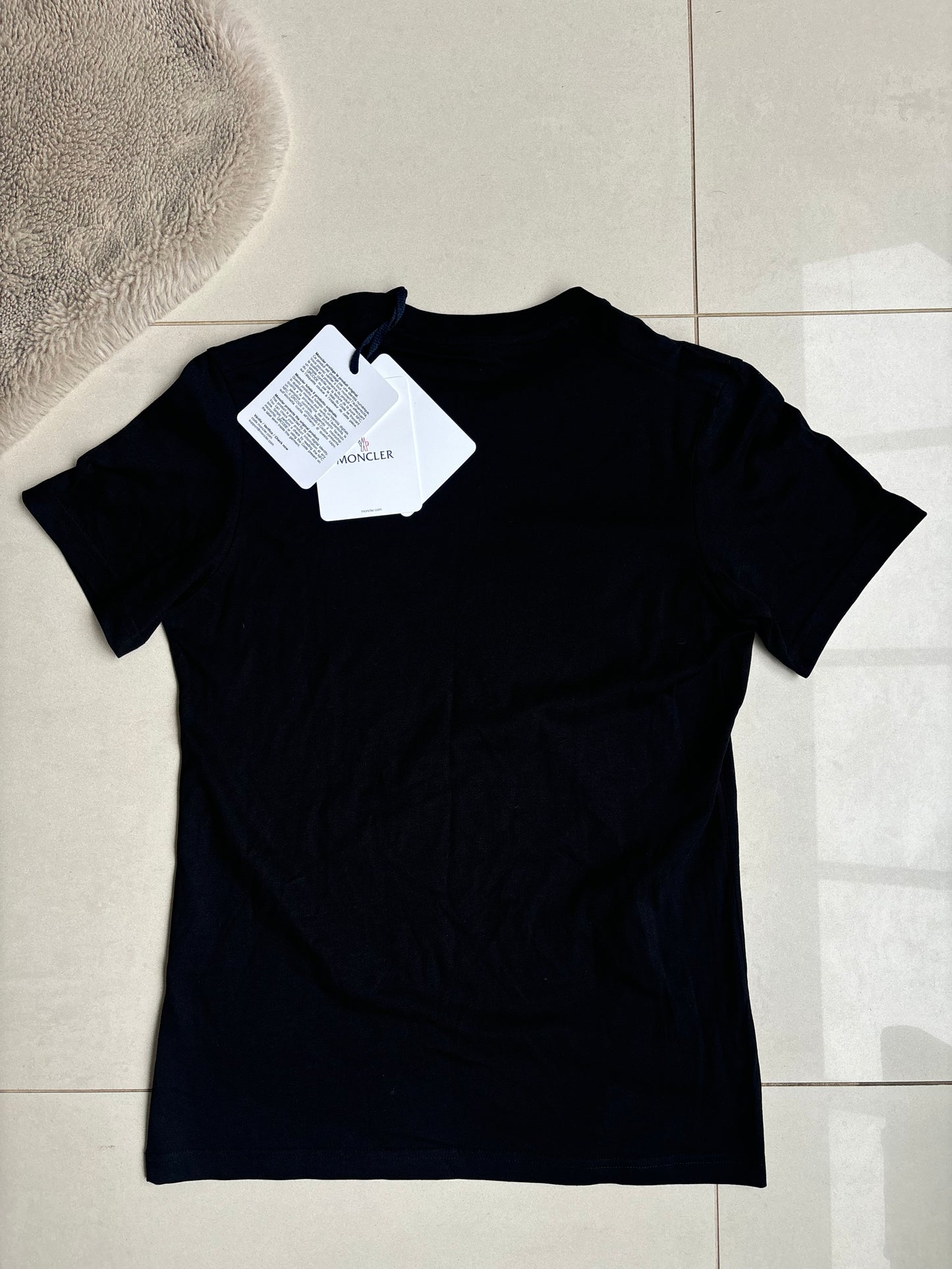 Moncler Extreme & Cord Logo T shirt Black S