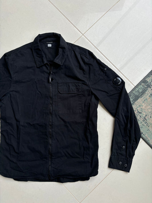 C.P Company Black Overshirt SS23 M