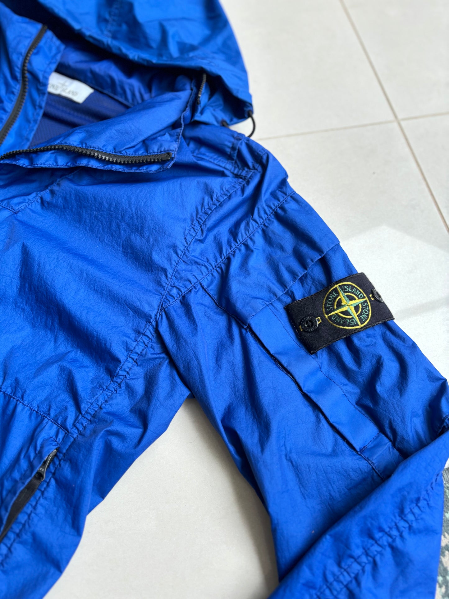 Stone Island Membrana 3L TC Jacket Royal Blue M