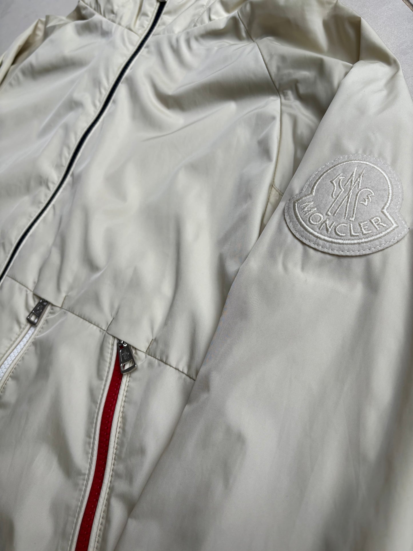 Moncler Genius Windbreaker Cream Red 1