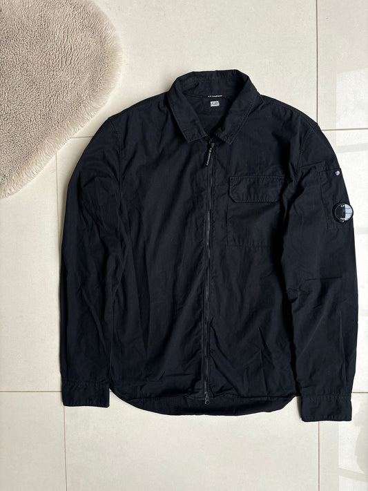 C.P Company Black Overshirt SS23 L