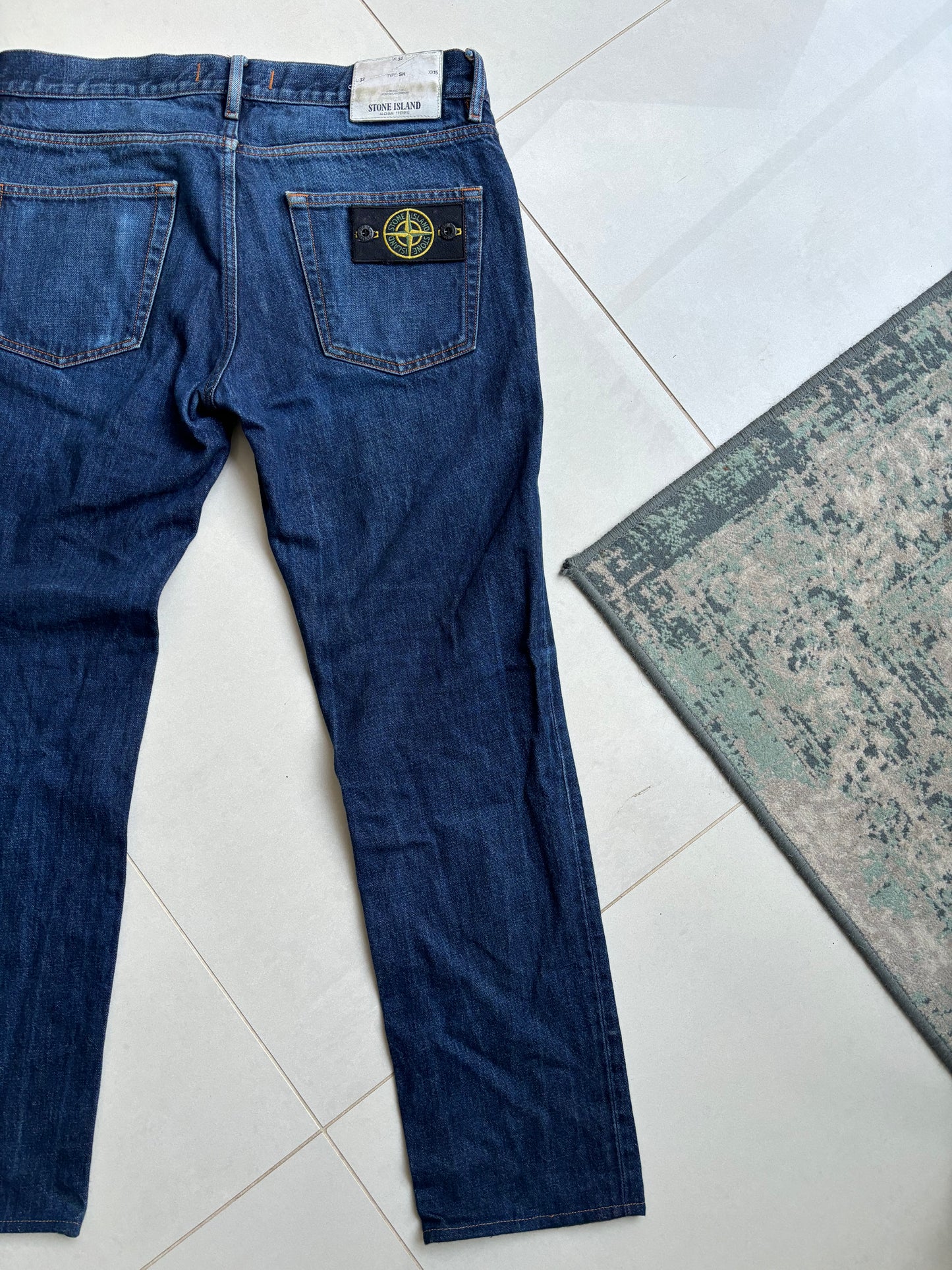 Stone Island Slim Navy Blue Jeans 32/32