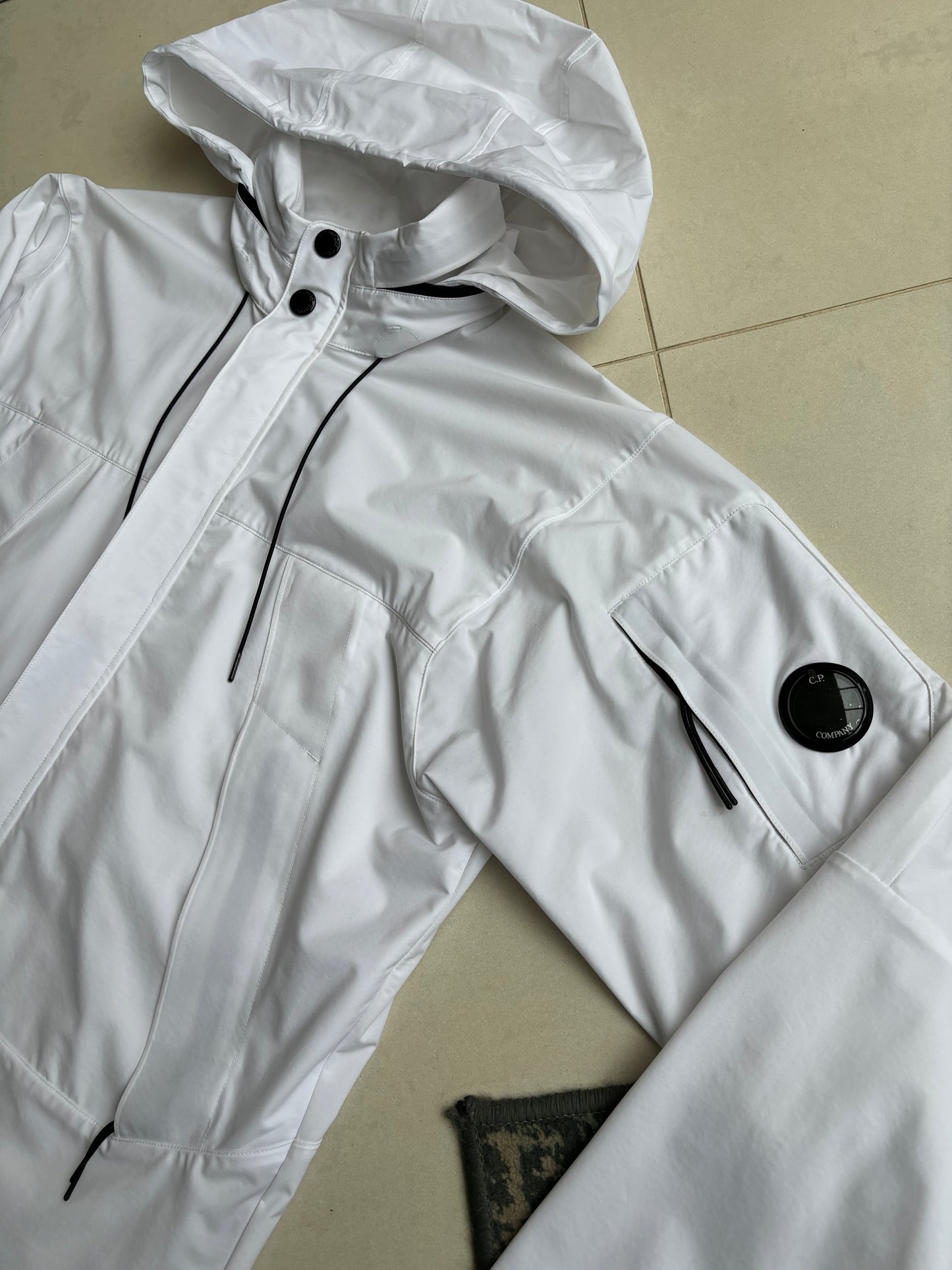 C.P Company ProTek Windbreaker Track Jacket White 48