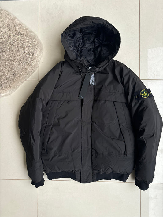 Stone Island 2020 Down Filled Micro Reps Jacket Black M