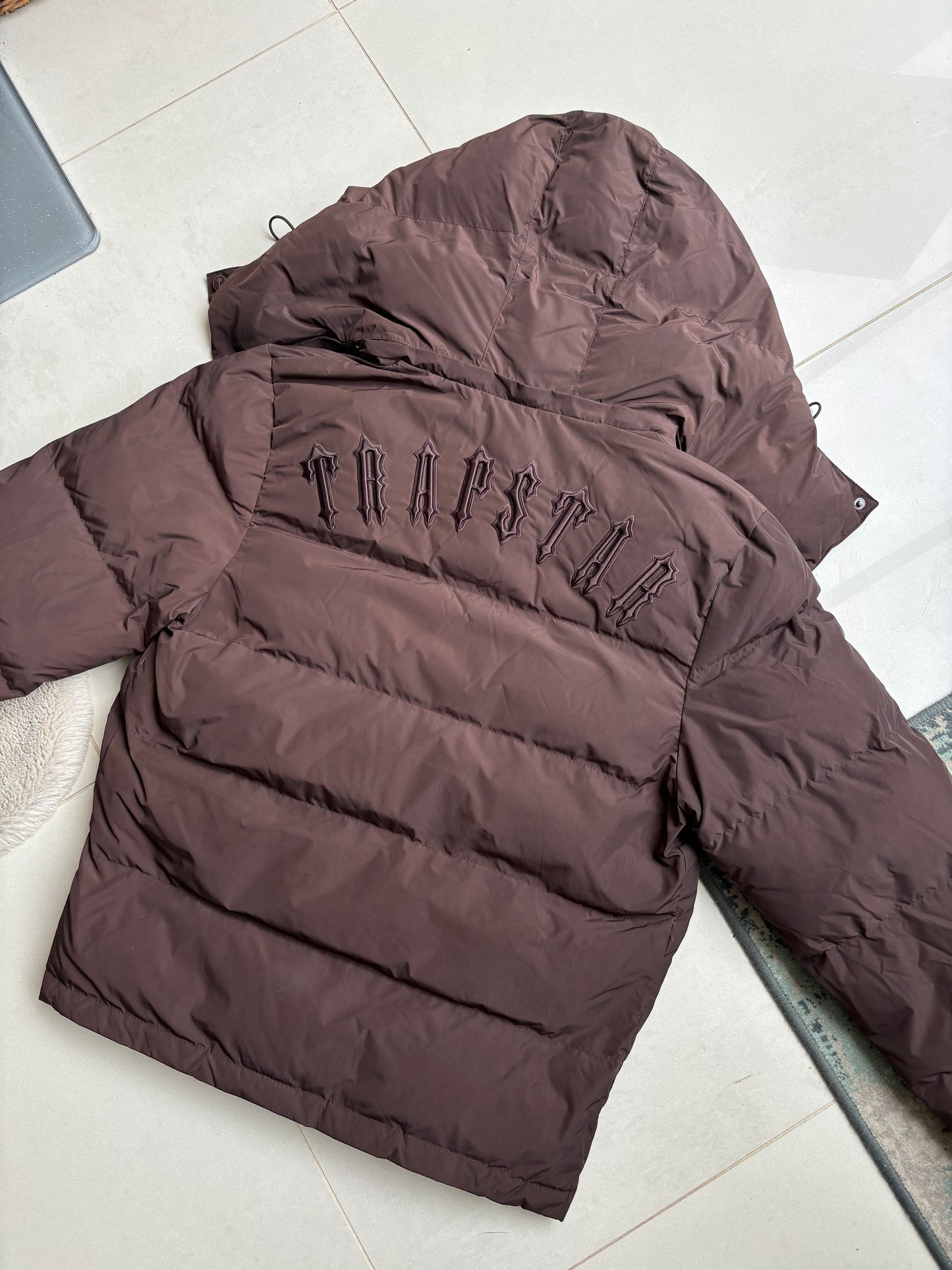 Trapstar Irongate Puffer Jacket Brown M