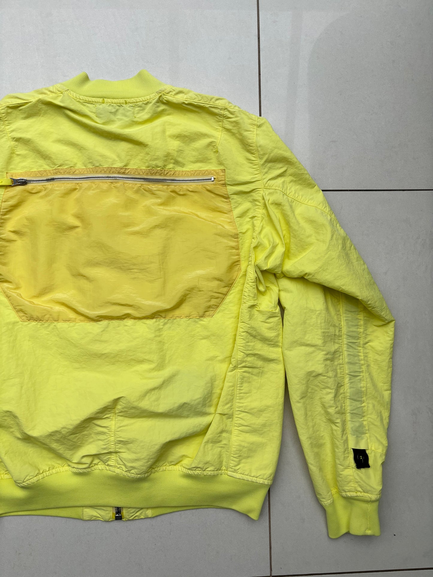 Stone Island Shadow Project Naslan Bomber Jacket yellow L