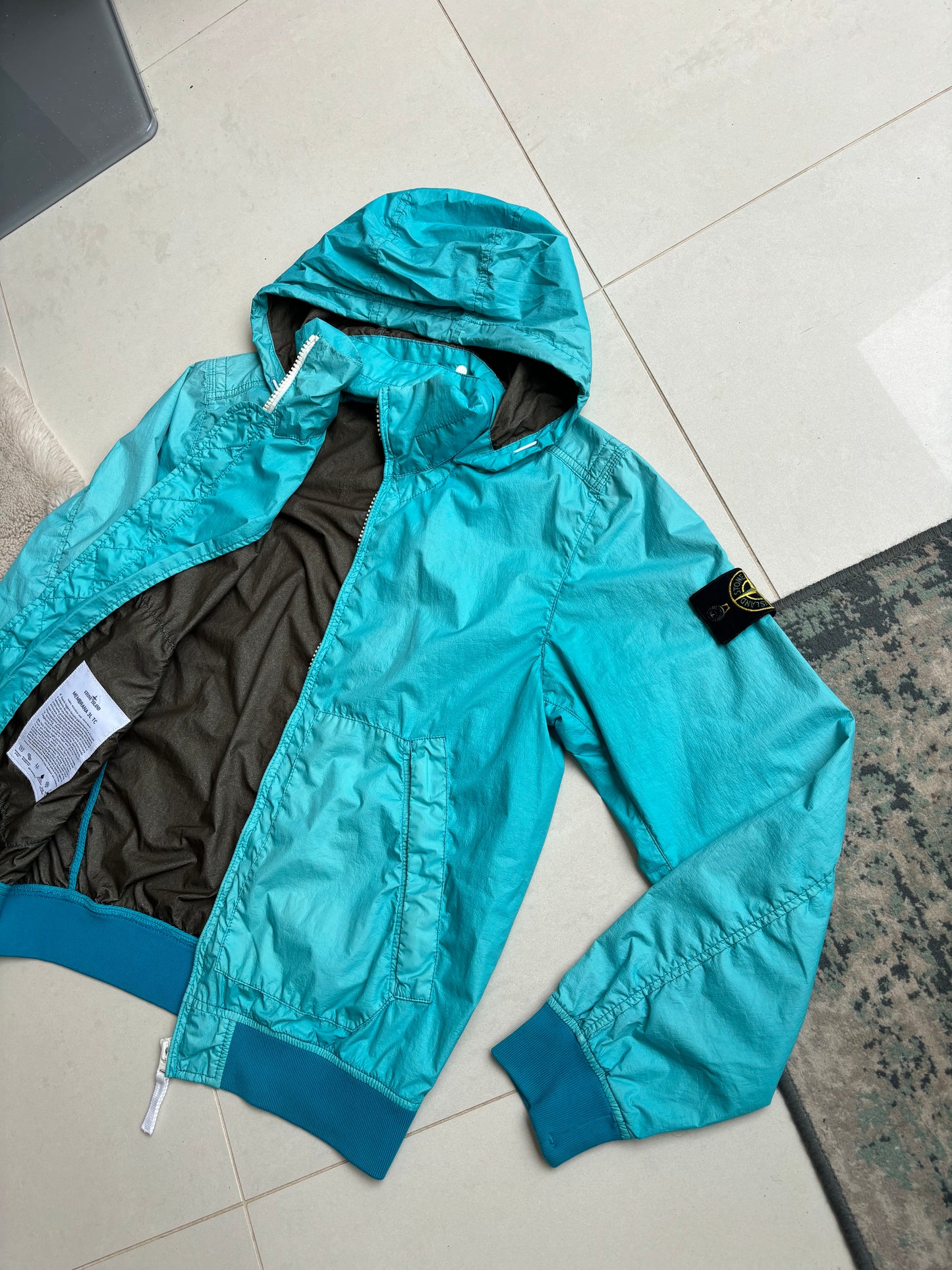 Stone Island Membrana 3L TC Jacket Turquoise M