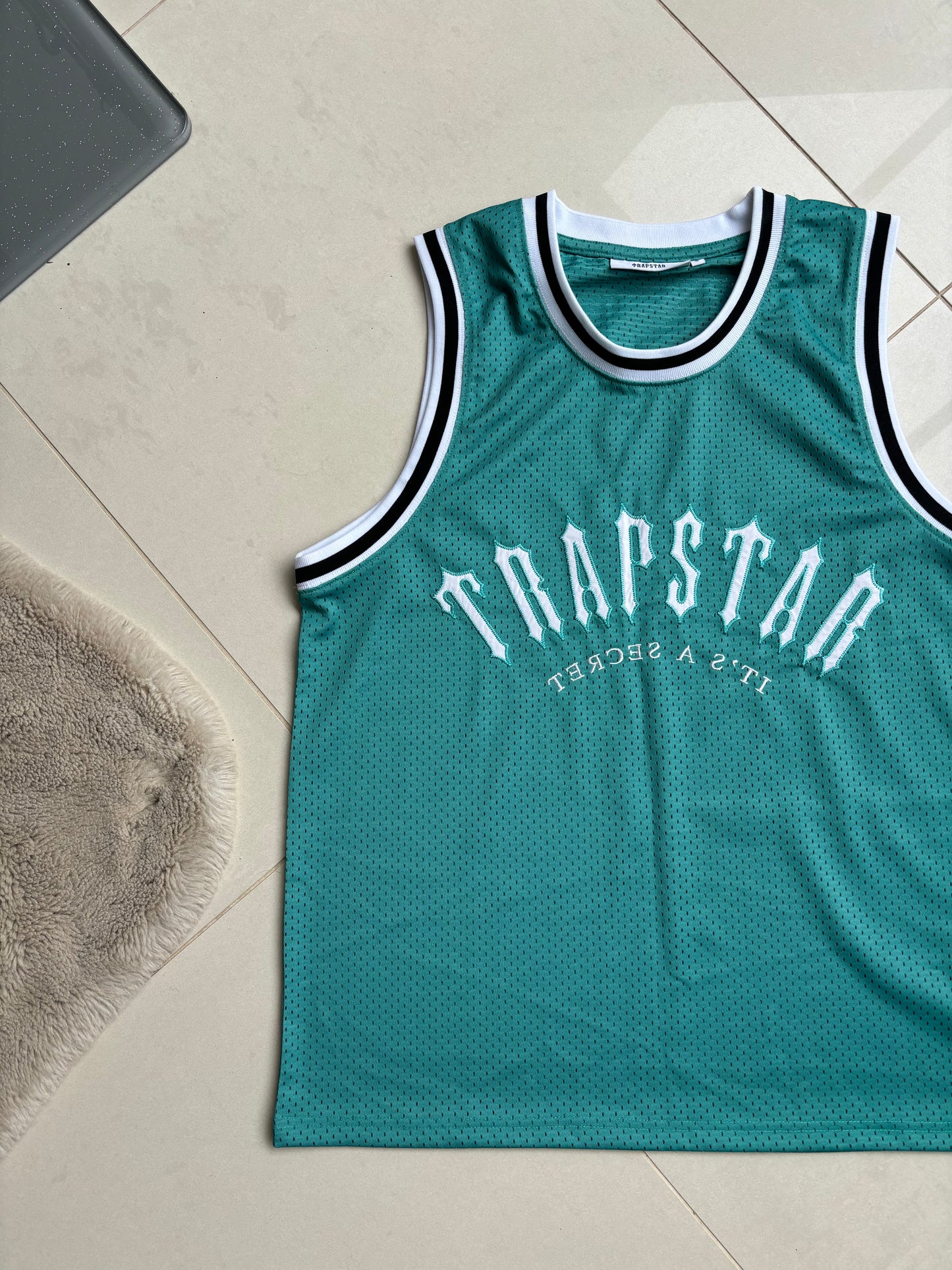 Trapstar Irongate Basketball Vest Teal S