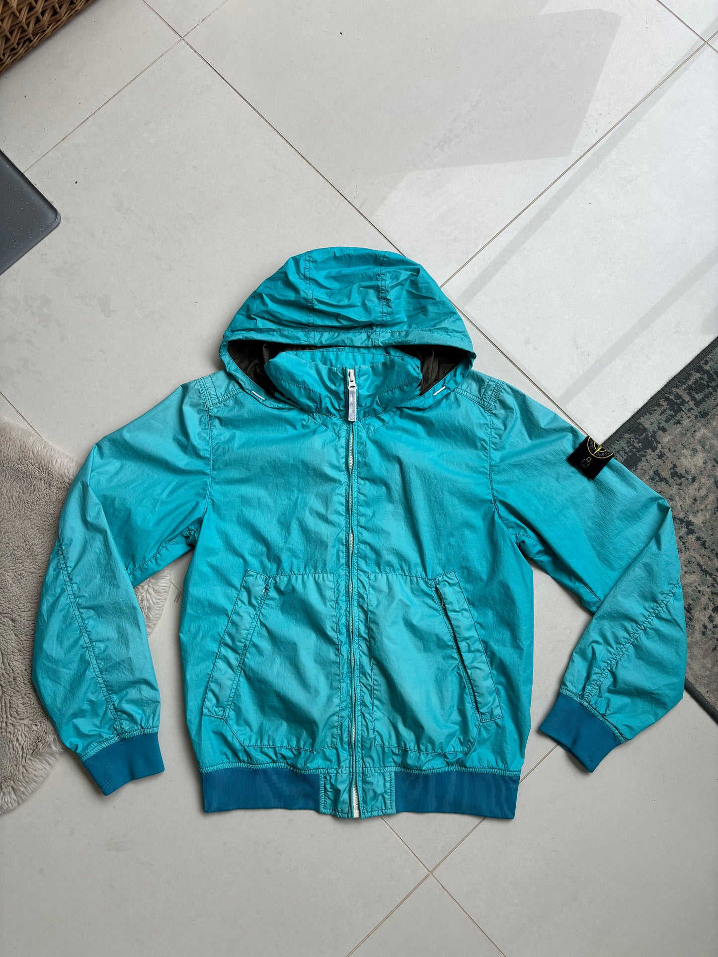 Stone Island Membrana 3L TC Jacket Turquoise M