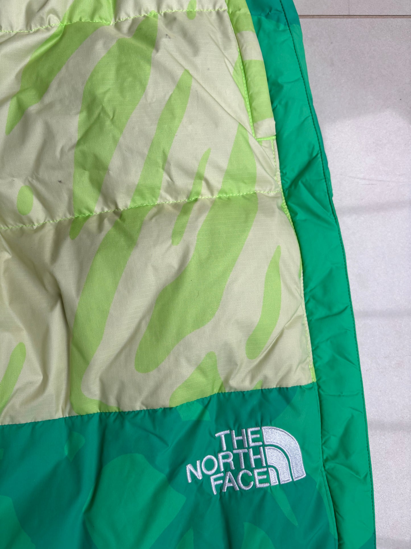 Kaws x The North Face 700 Nupste Pants Green/Blue M