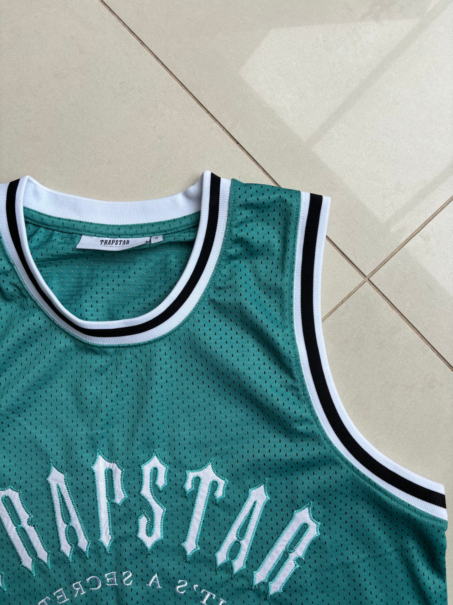 Trapstar Irongate Basketball Vest Teal S