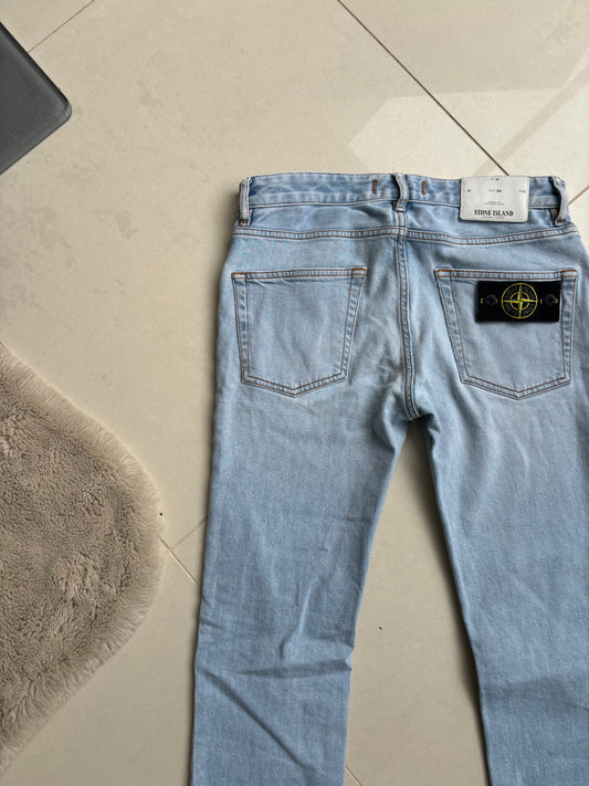 Stone Island Slim Bleach Blue Jeans 28/32