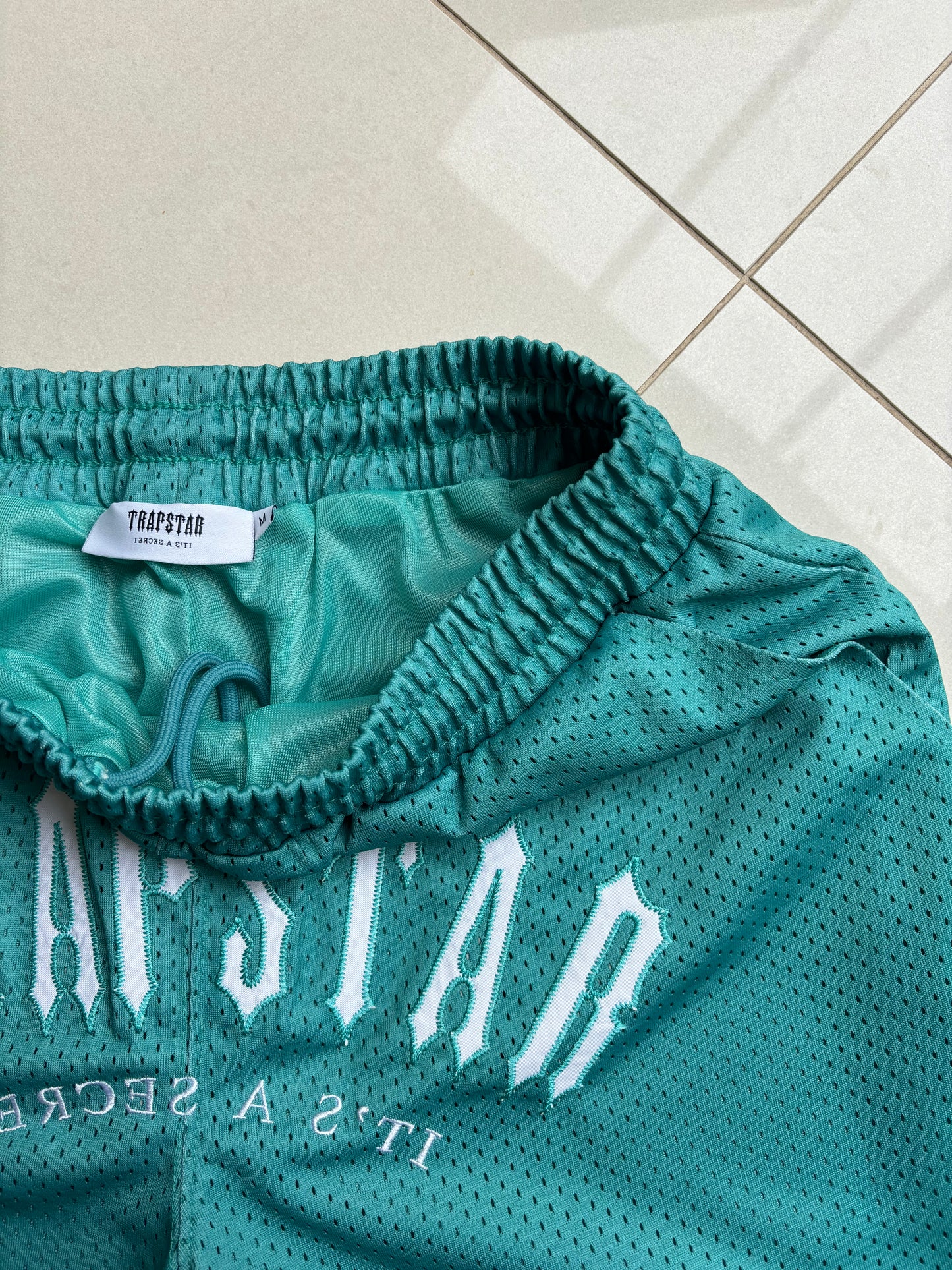 Trapstar Irongate Basketball Shorts Teal S