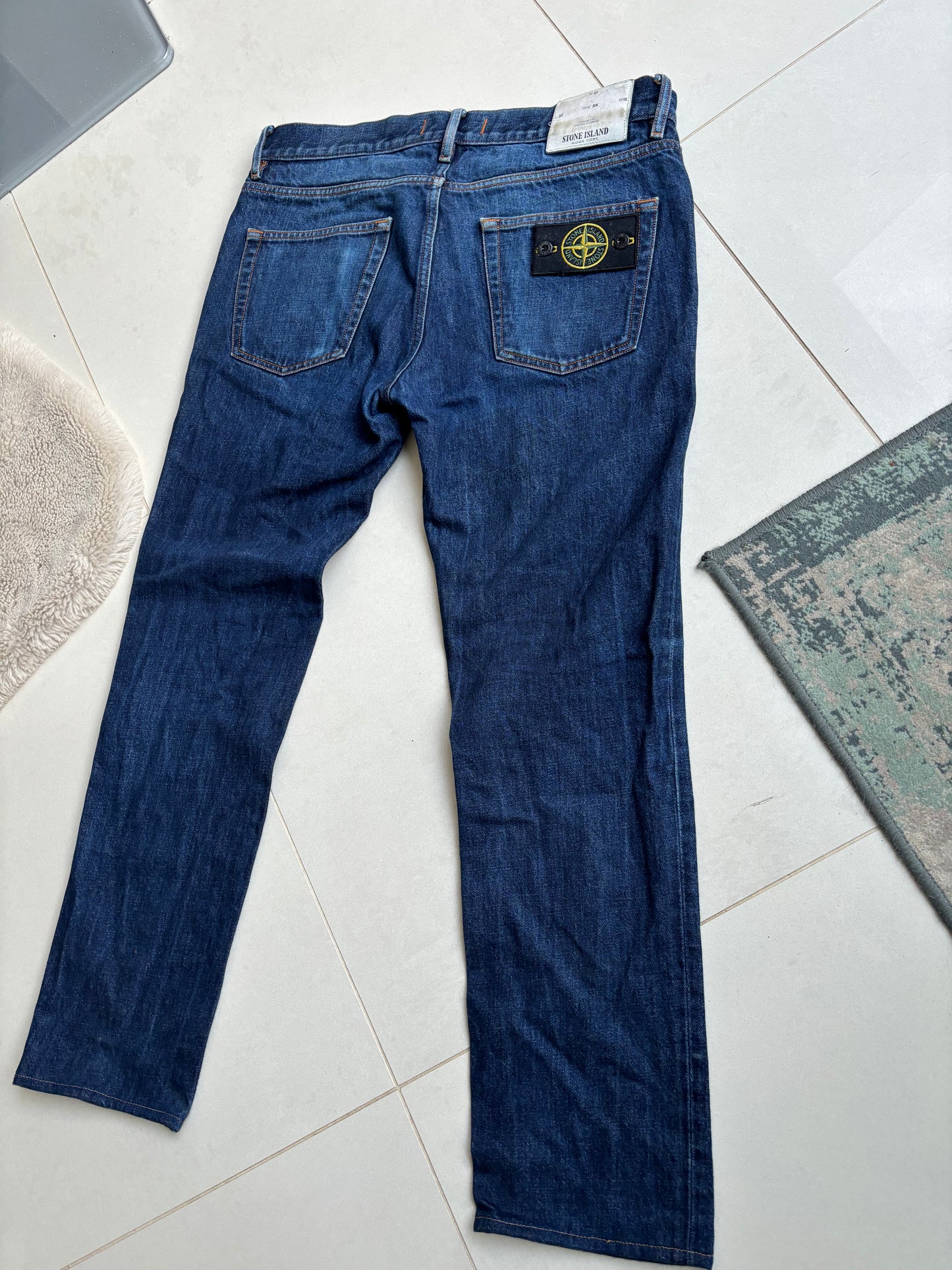 Stone Island Slim Navy Blue Jeans 32/32