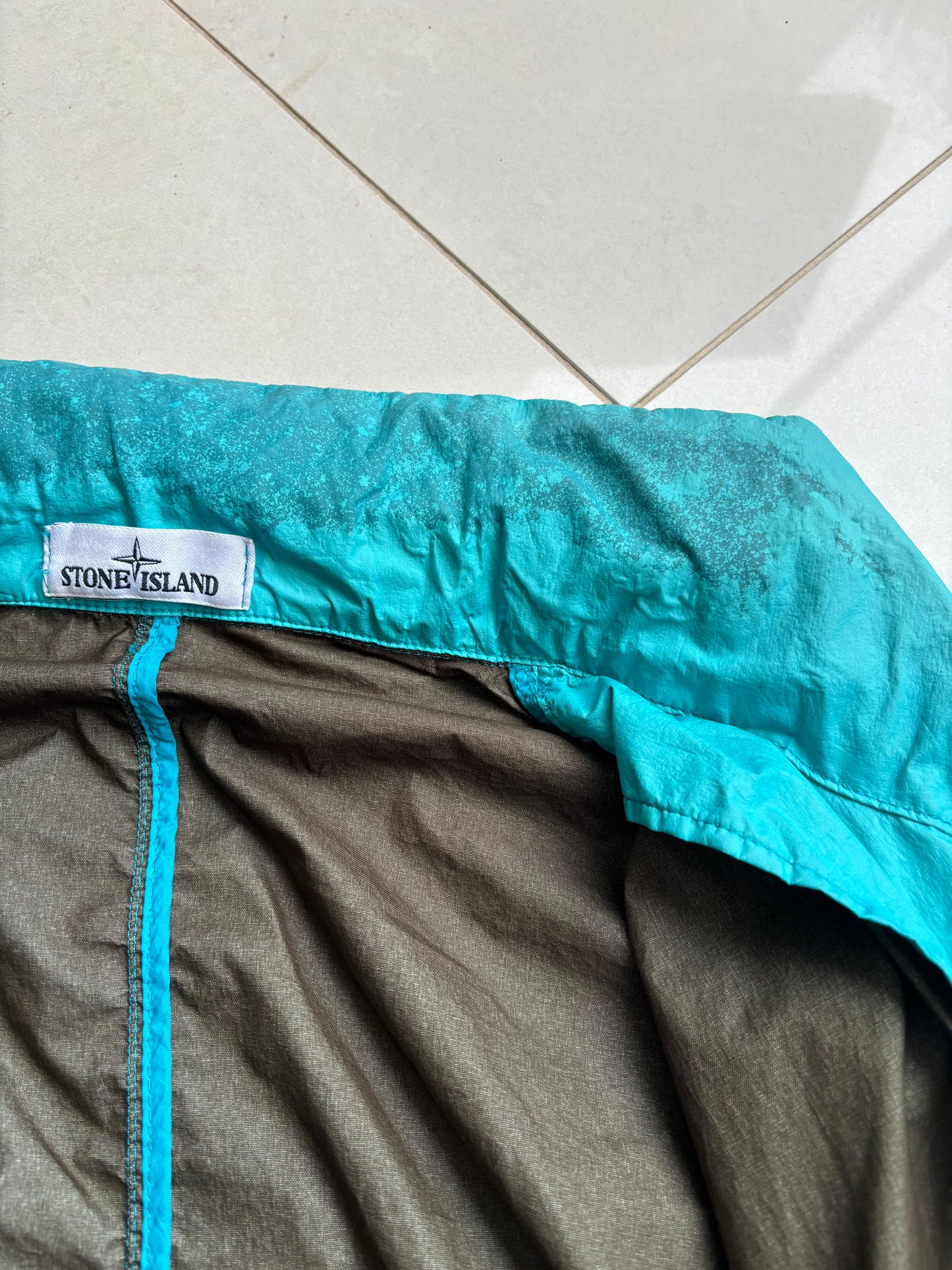 Stone Island Membrana 3L TC Jacket Turquoise M