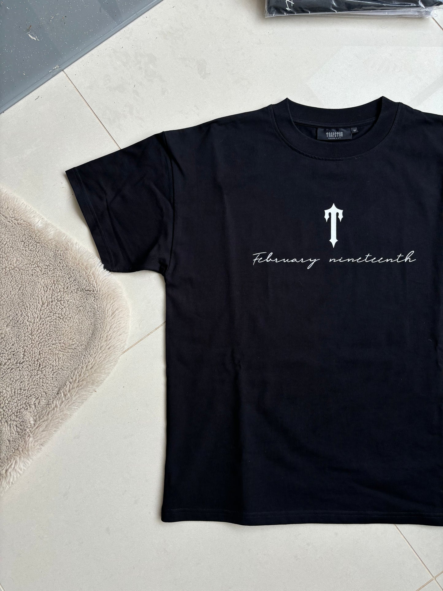 Trapstar x A jewellers “February Nineteenth” T shirt Black M